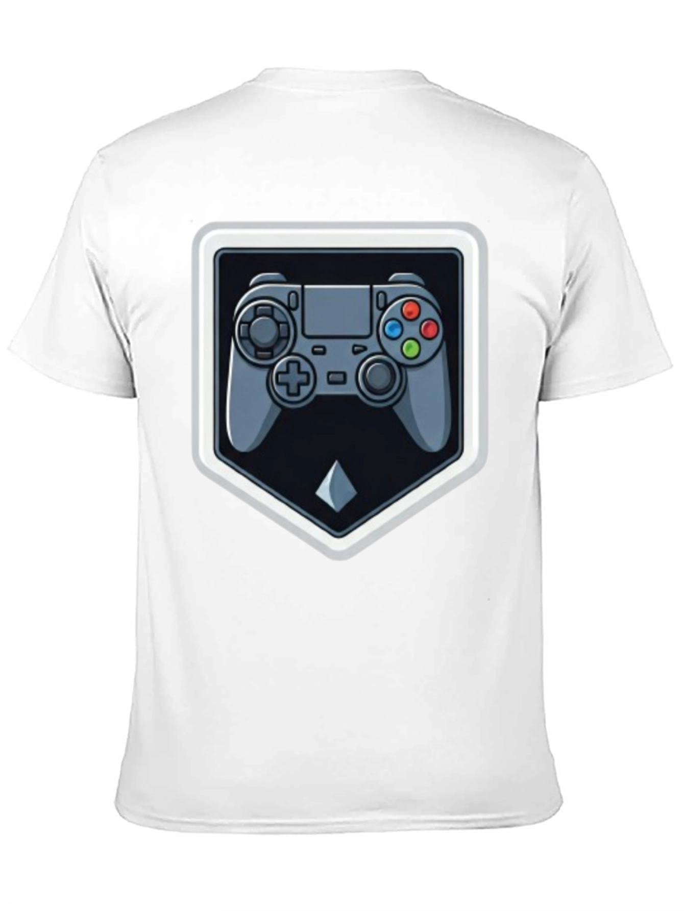 Black Gaming Controller Graphic Tee - Gamer Style view 11