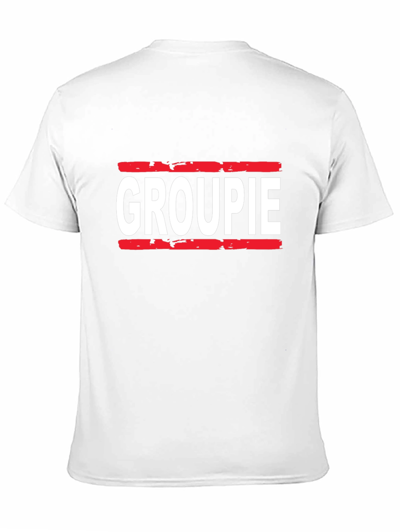 Black Groupie Graphic Tee - Black Cotton T-Shirt view 11