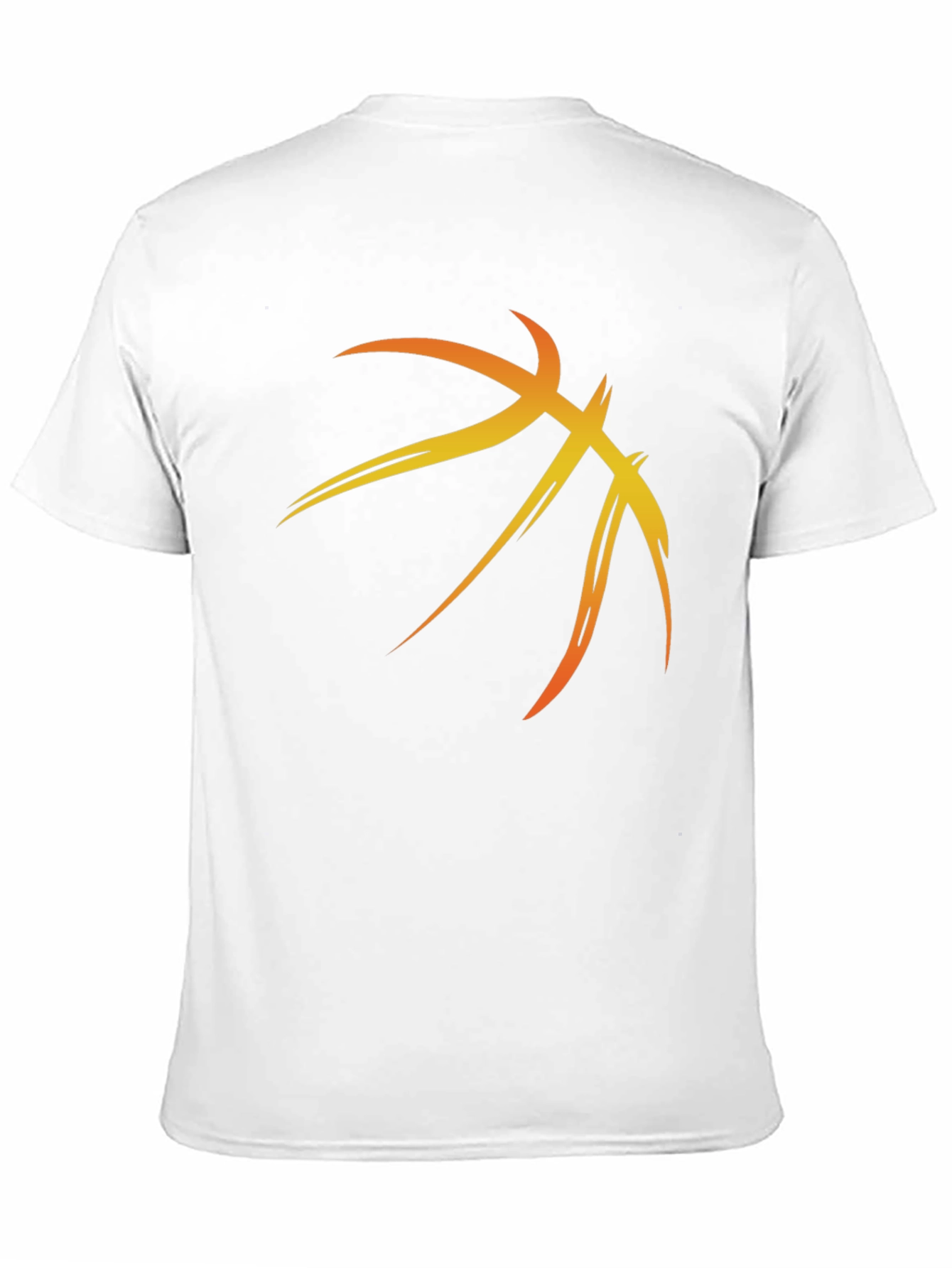 Black Basketball Graphic Tee - Black Cotton Blend Shirt view 11