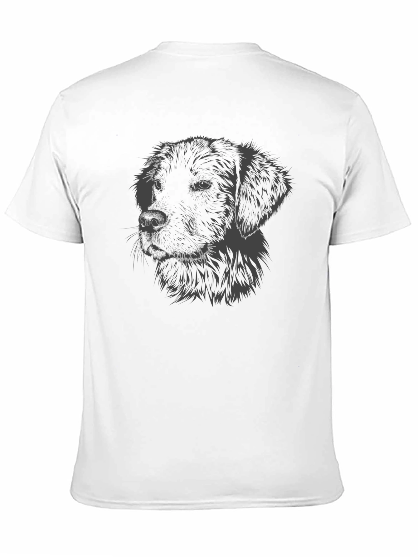 Black Dog Graphic T-Shirt - Soft & Stylish Black Tee view 11