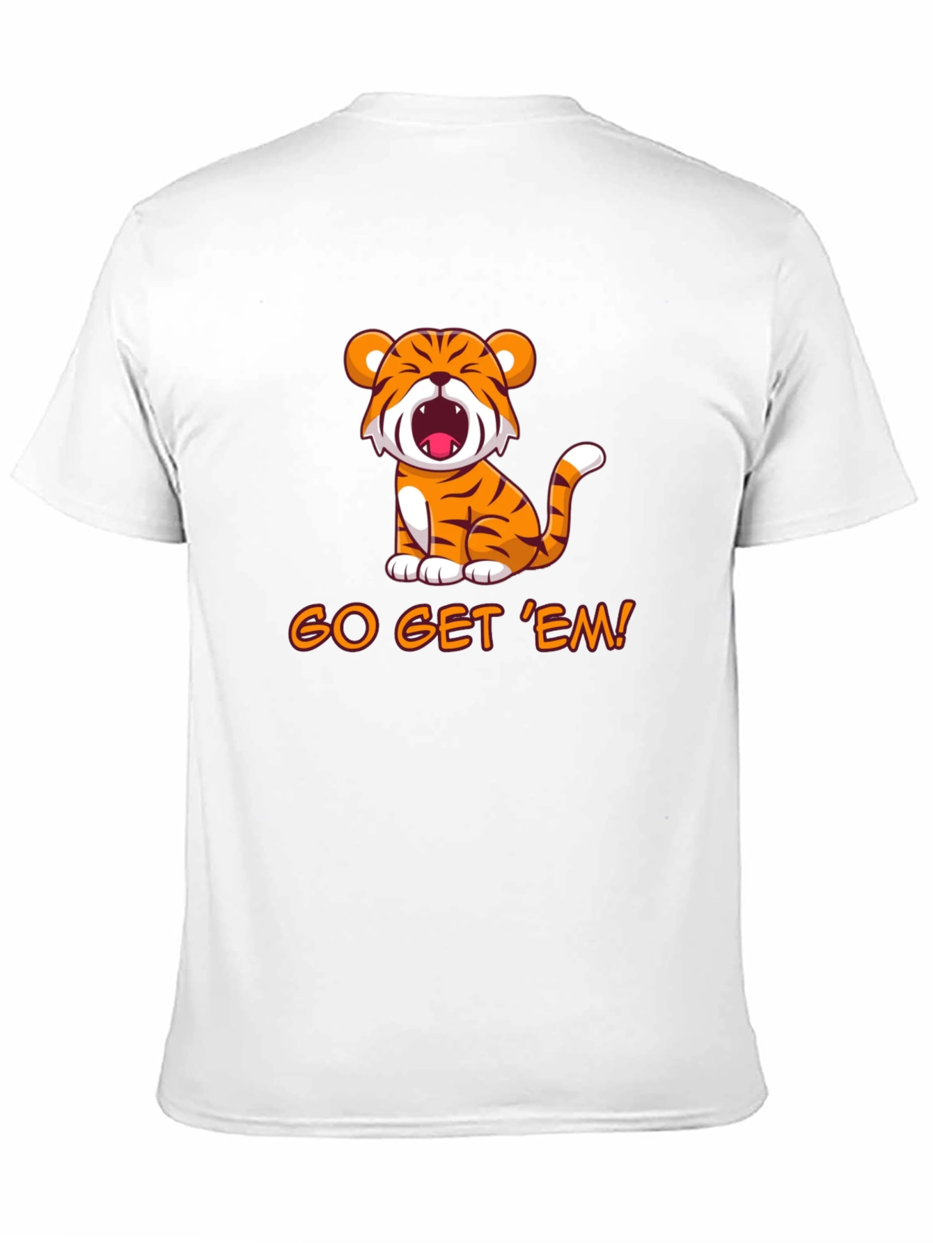 Black Go Get 'Em! Tiger Graphic Tee view 11