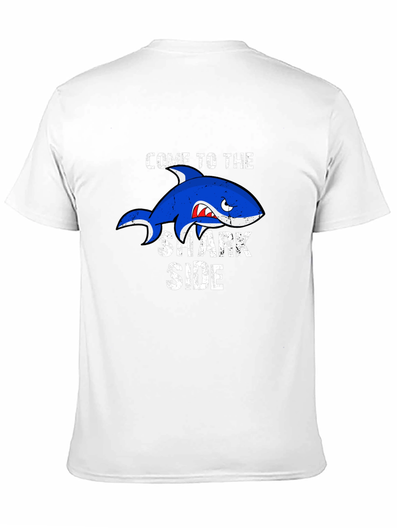 Black Come to the Shark Side Graphic T-Shirt view 11