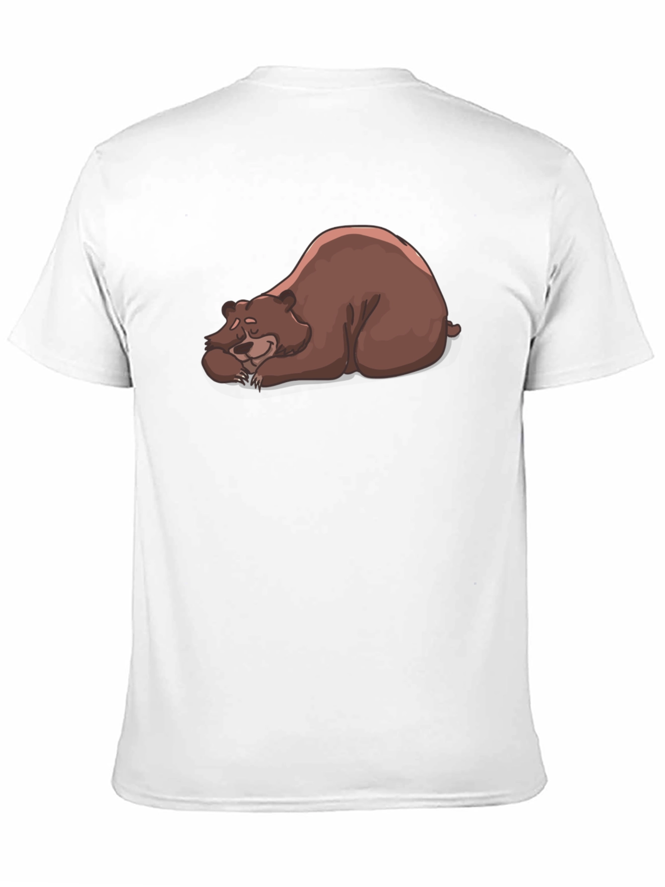 Black Sleeping Bear Graphic T-Shirt - Relaxed Fit view 11
