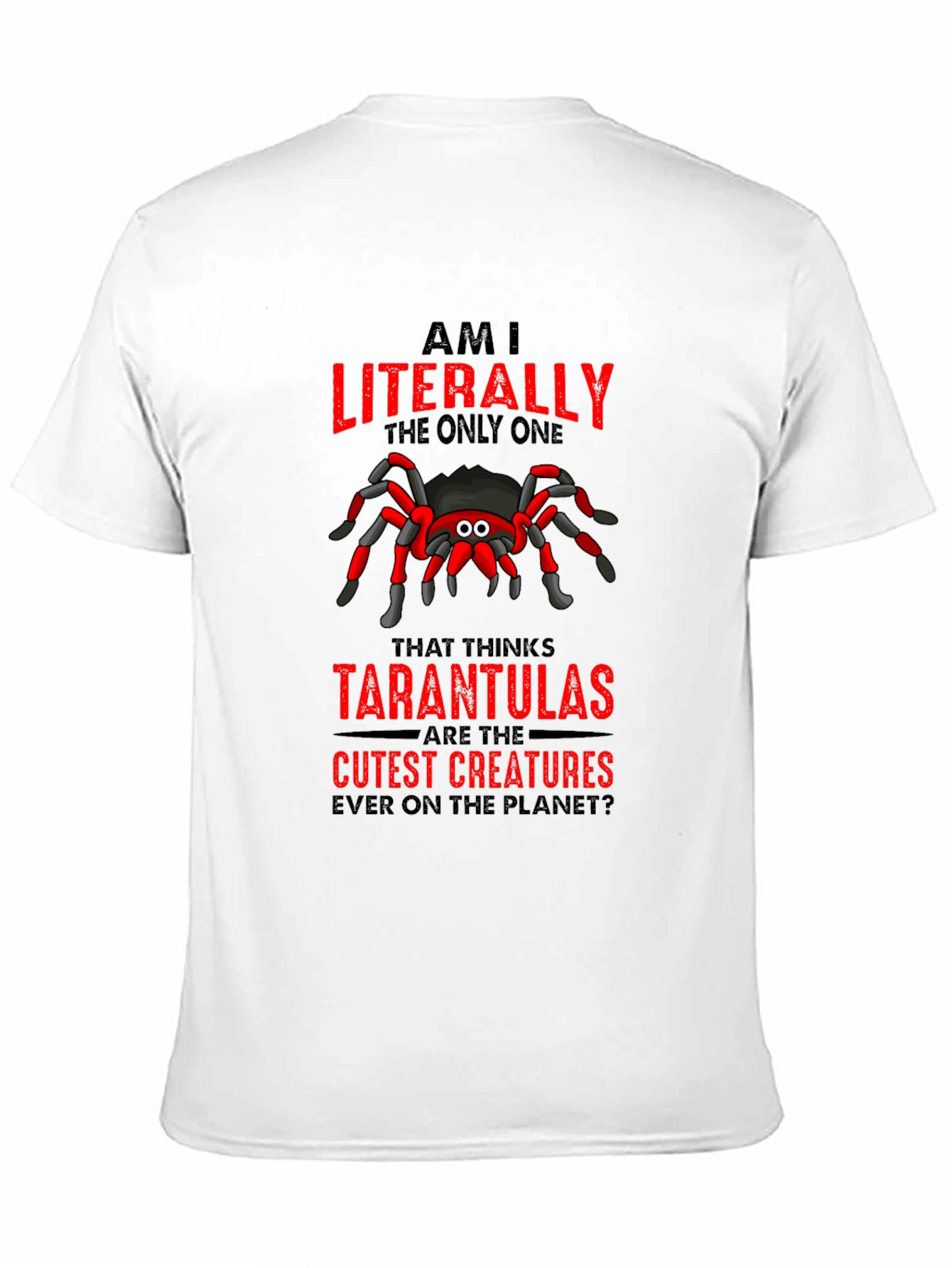 Black Tarantula Lover Graphic Tee view 11