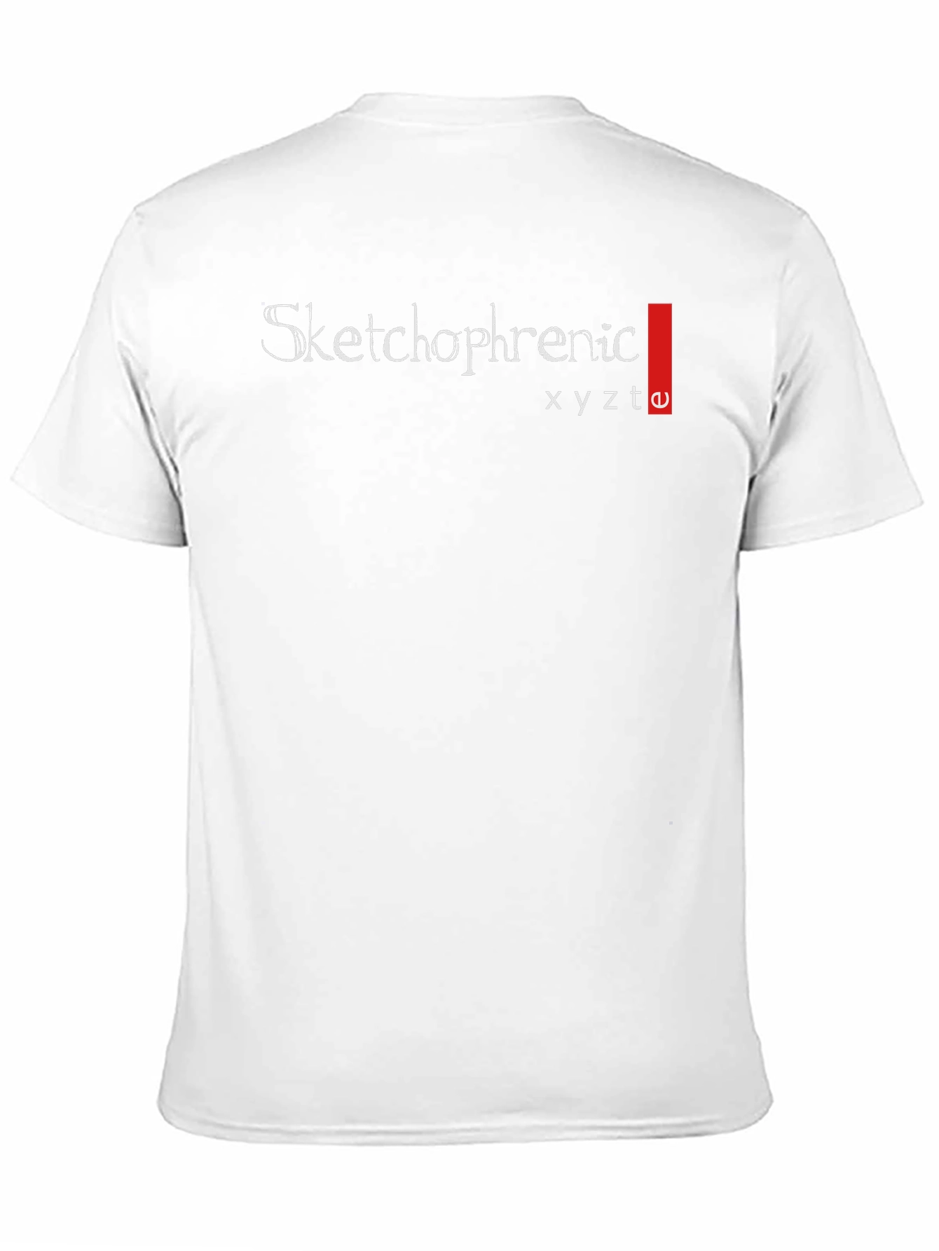 Black Sketchophrenic Black Graphic Tee view 11