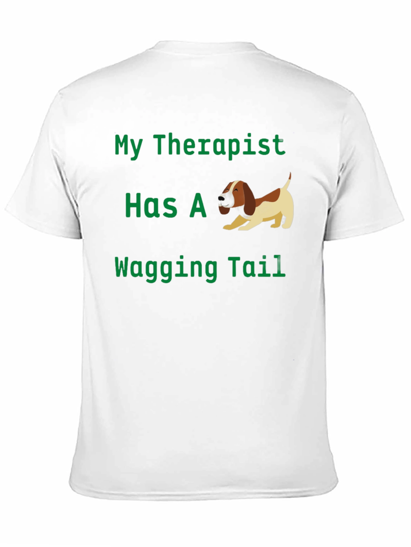Black My Therapist Dog T-Shirt Funny Pet Lover Tee view 11