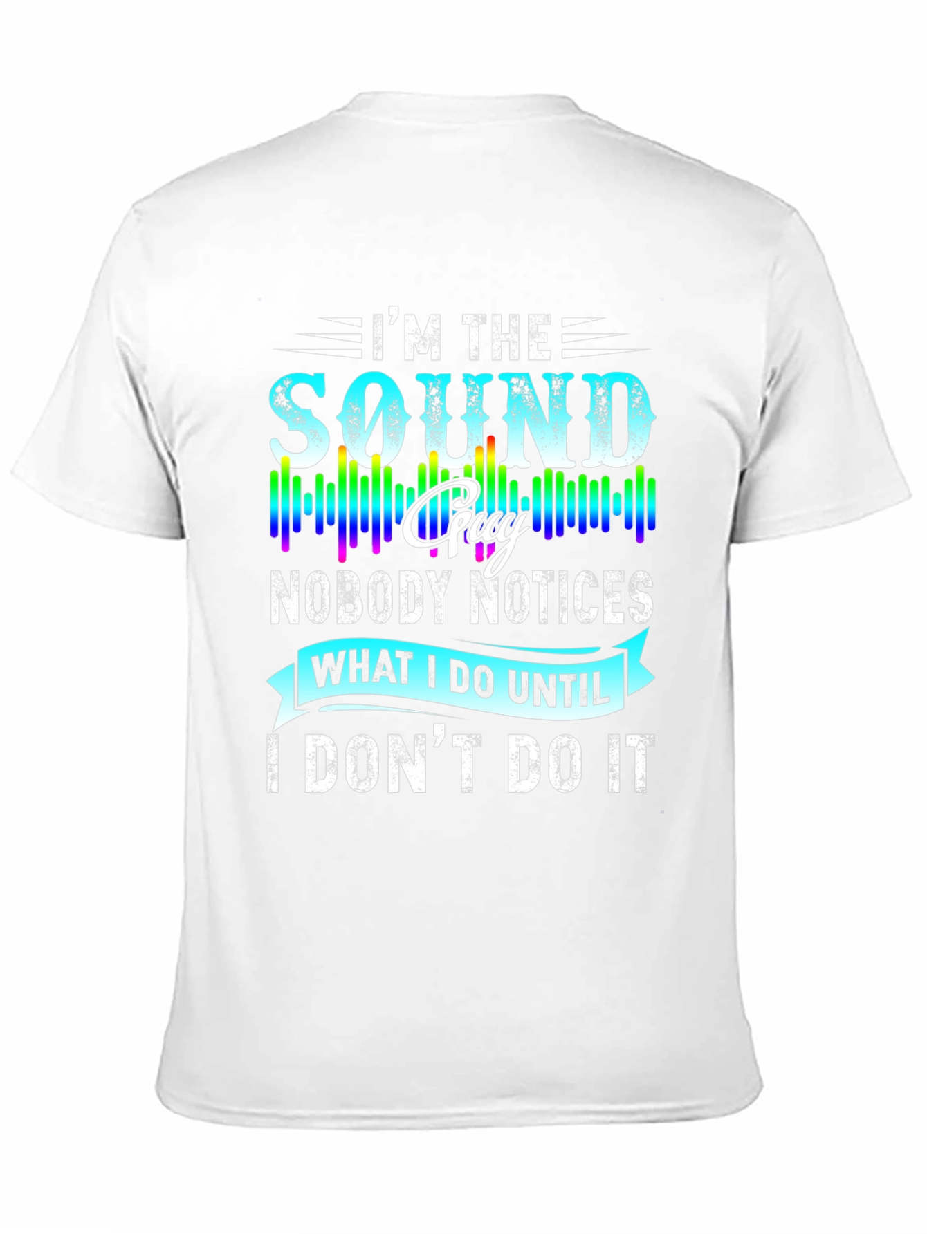 Black I'm the Sound Guy T-Shirt - Funny Audio Engineer Tee view 11