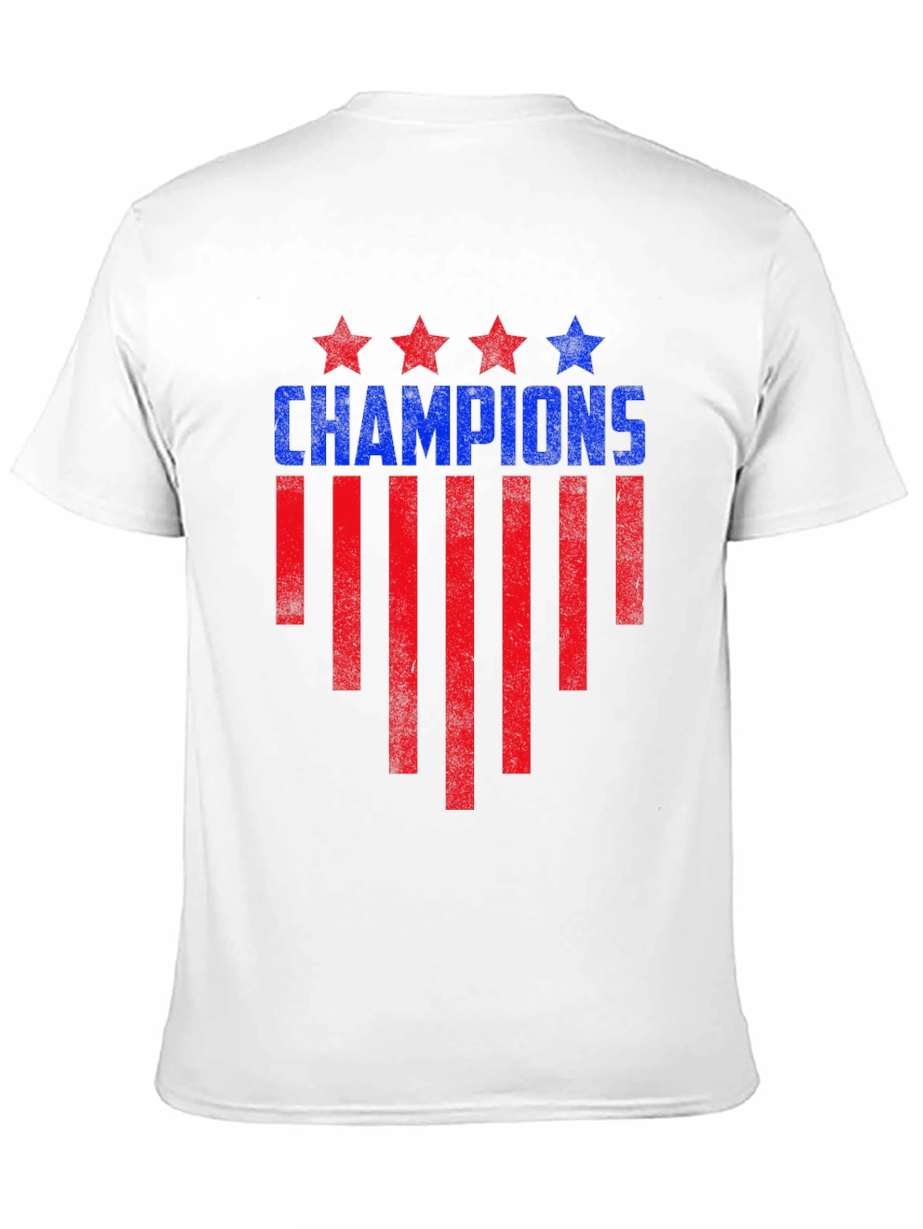 Black Champions Graphic Tee - Patriotic Design view 11