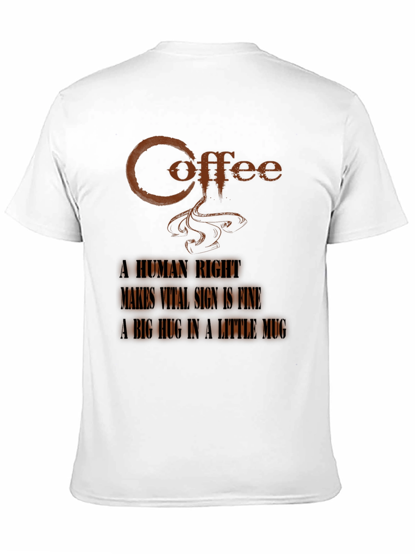Black Coffee A Human Right Graphic Tee view 11