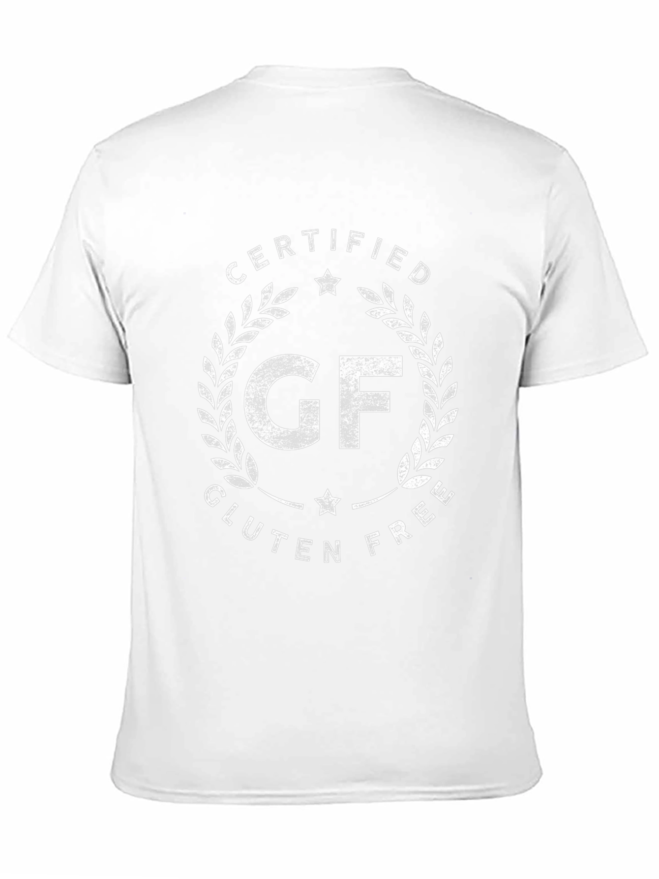 Black Certified Gluten Free Black T-Shirt view 11