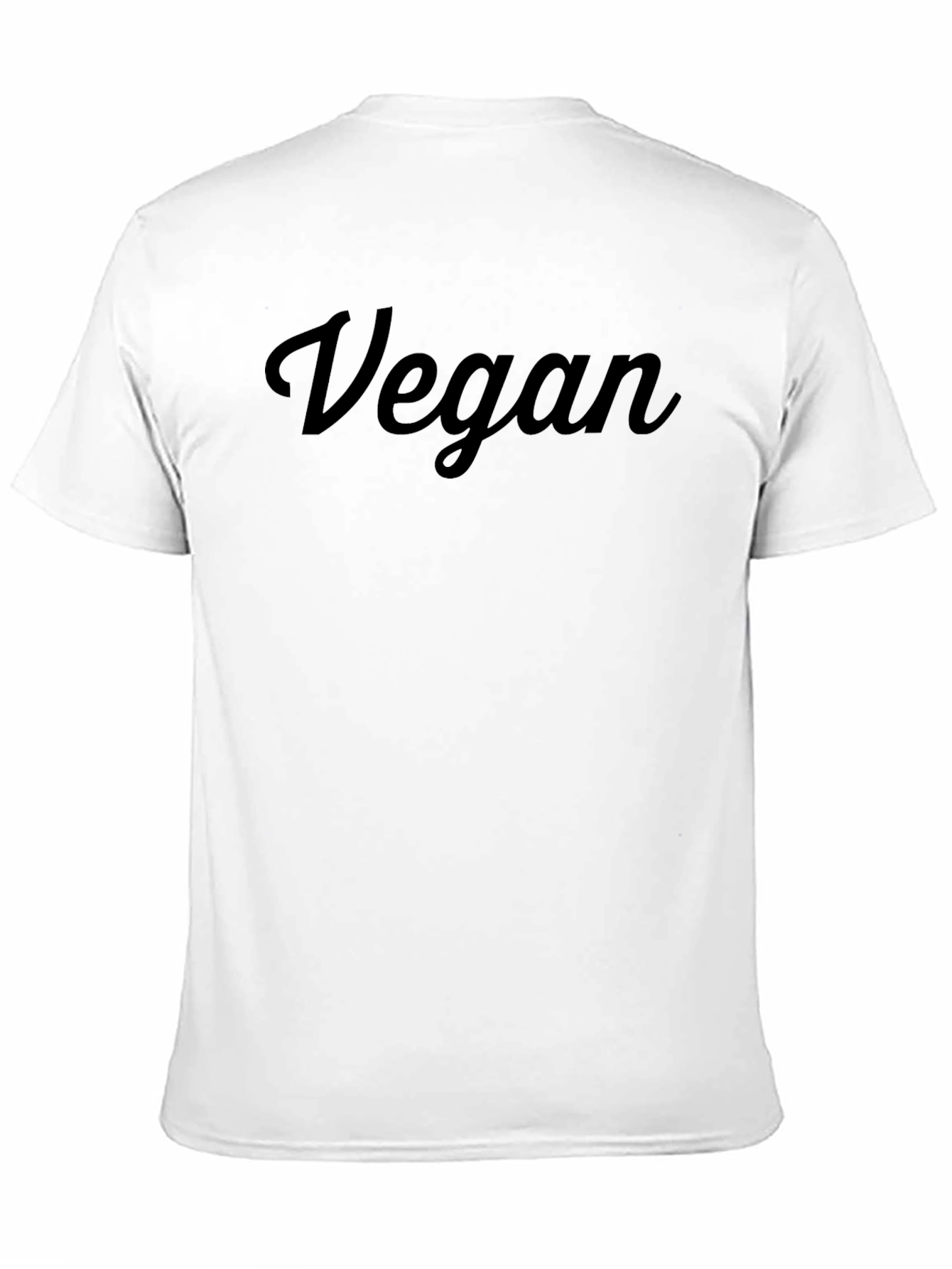 Black Vegan Black T-Shirt - Stylish and Comfortable view 11