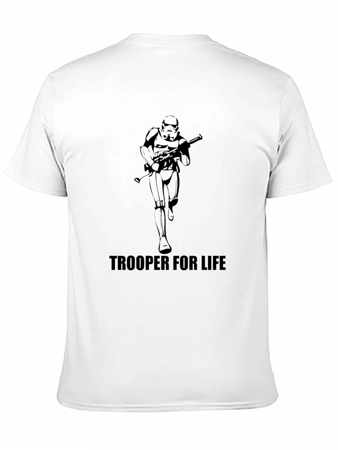 Black Trooper For Life Black T-Shirt view 11