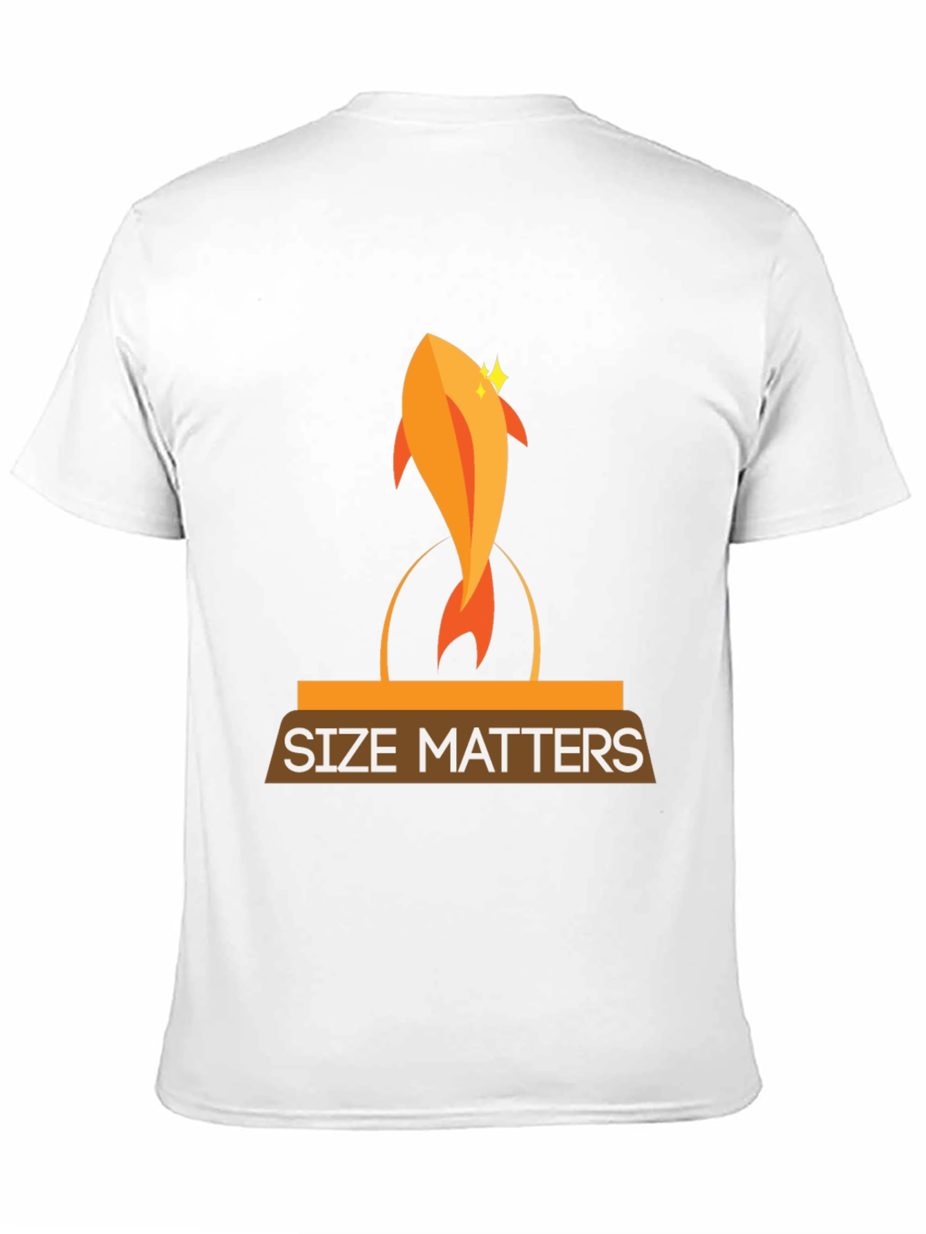 Black Size Matters Graphic Tee view 11