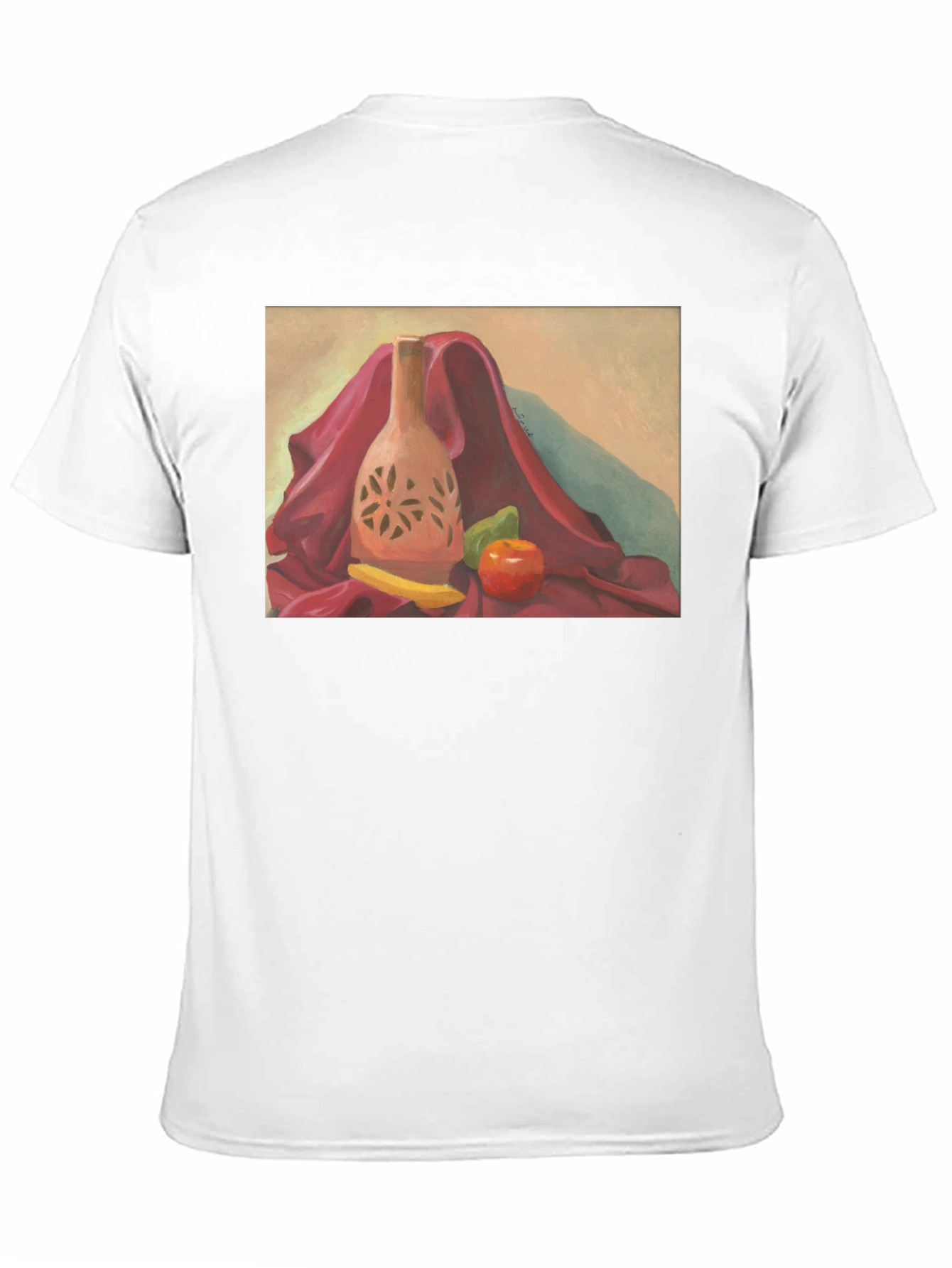 Black Still Life Art T-Shirt view 11