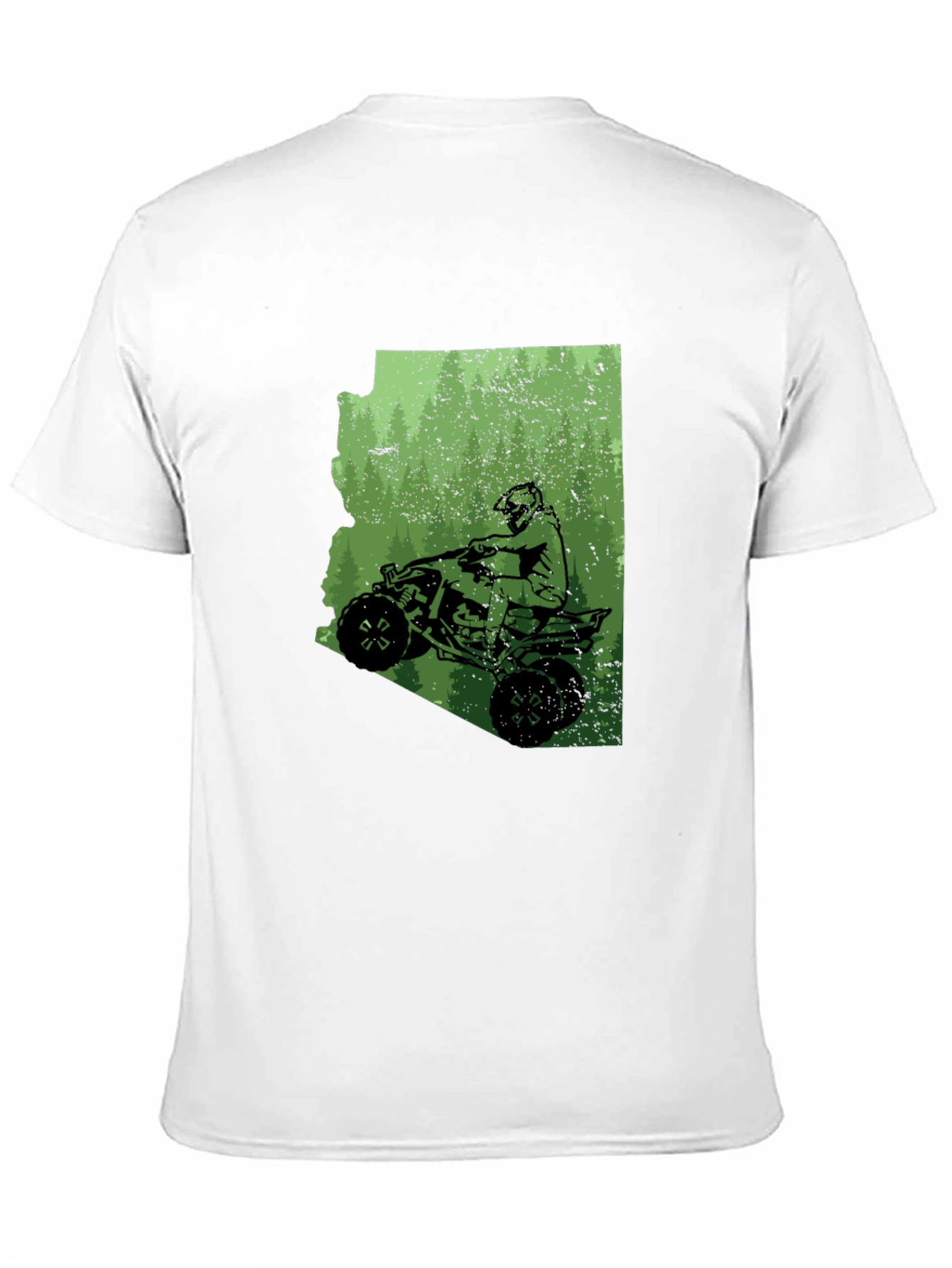 Black Arizona ATV Ride T-Shirt - Black Graphic Tee view 11