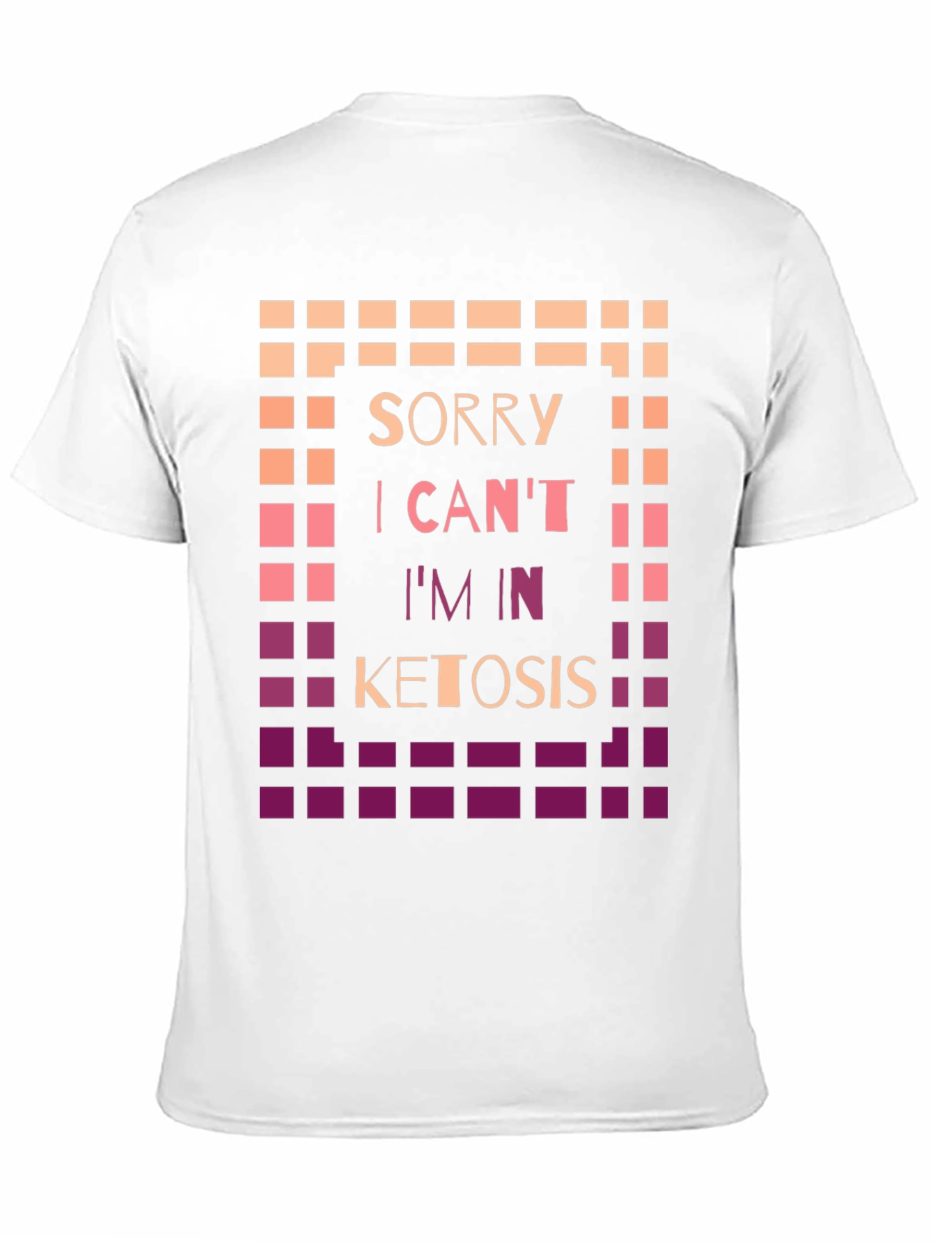 Black Sorry I Can't I'm In Ketosis Graphic Tee view 11