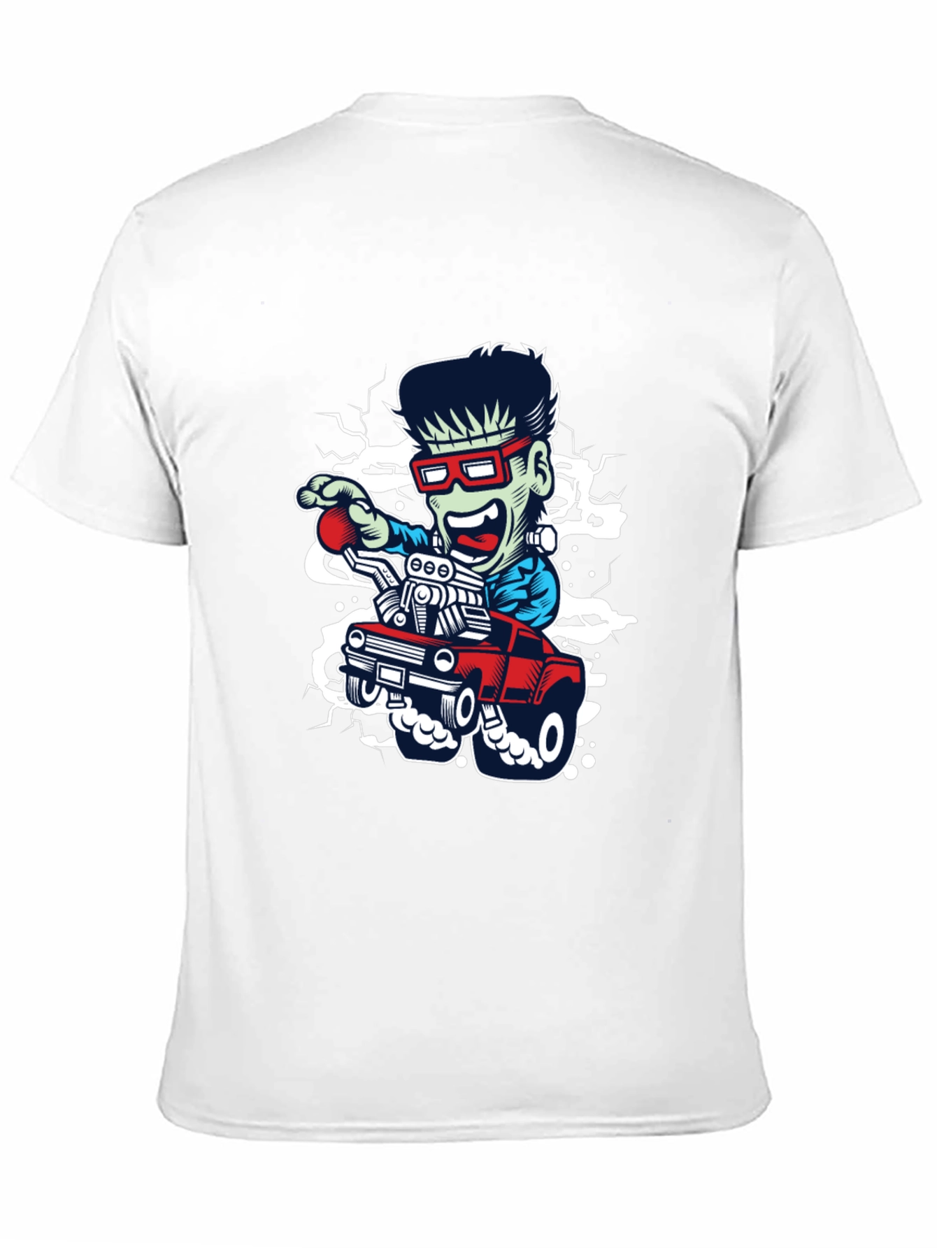 Black Monster Truck Graphic Tee - Unique Design view 11