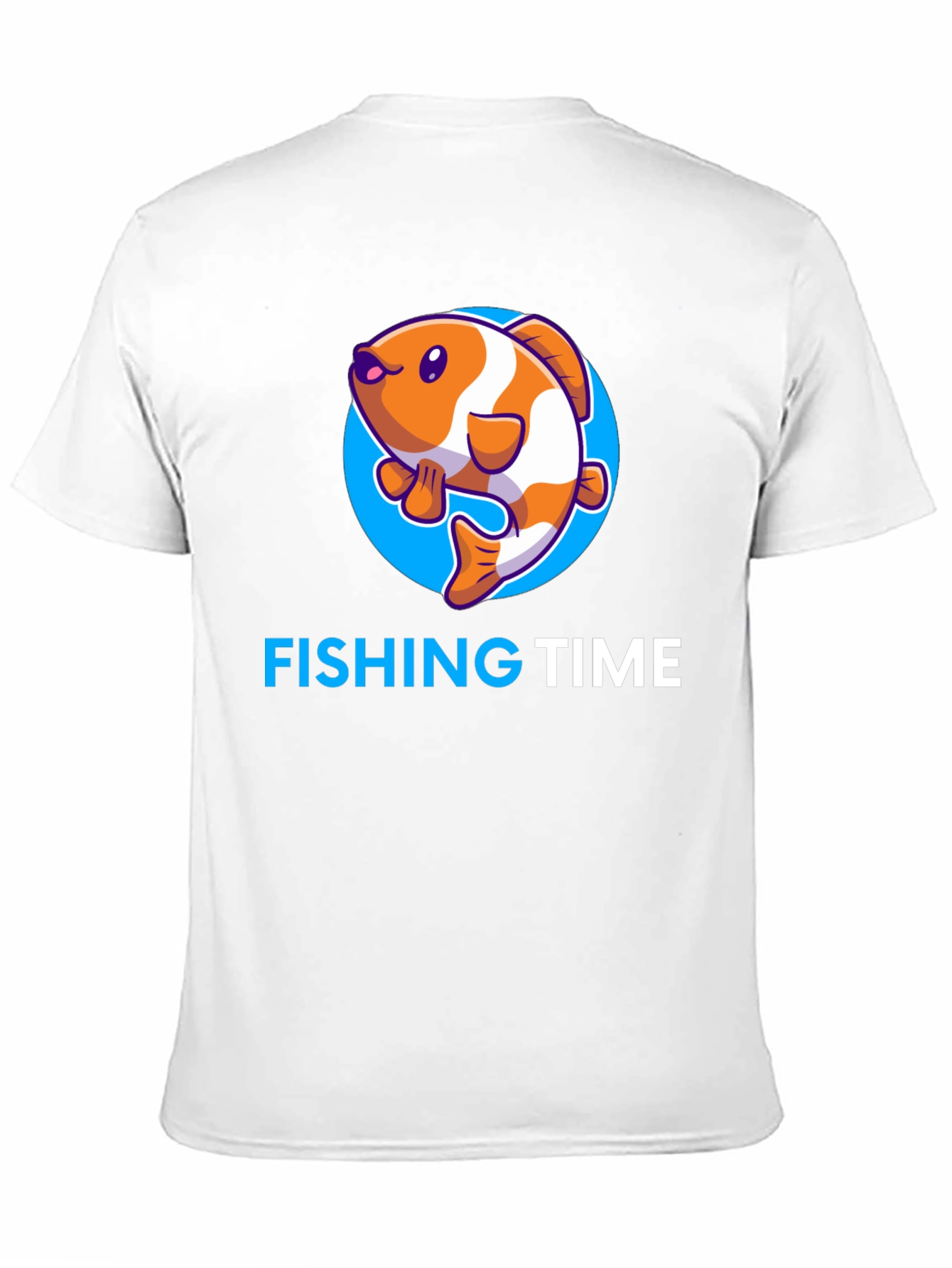 Black Fishing Time Graphic Tee - Black Cotton Shirt view 11