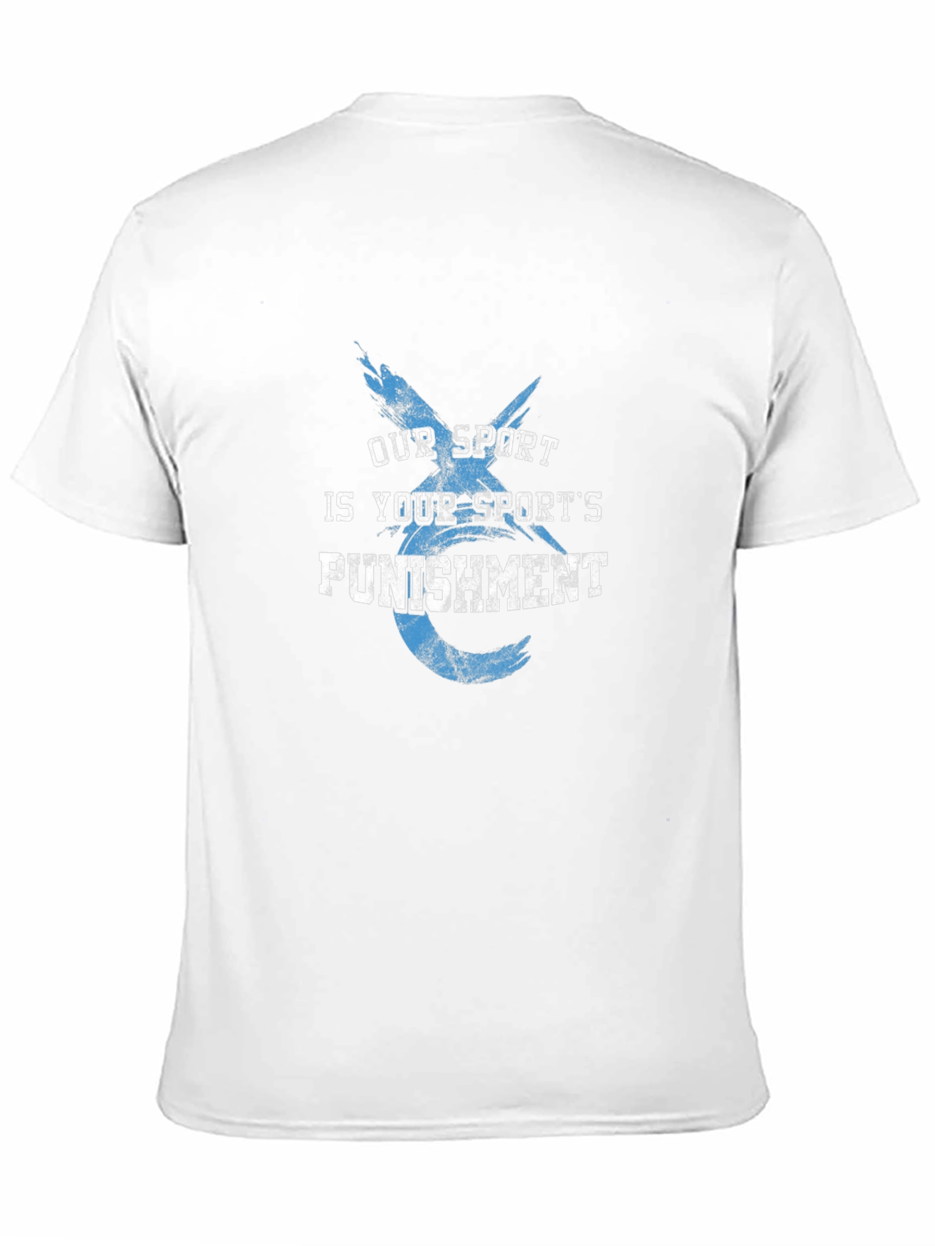 Black Our Sport Is Your Sport's Punishment Black T-Shirt view 11