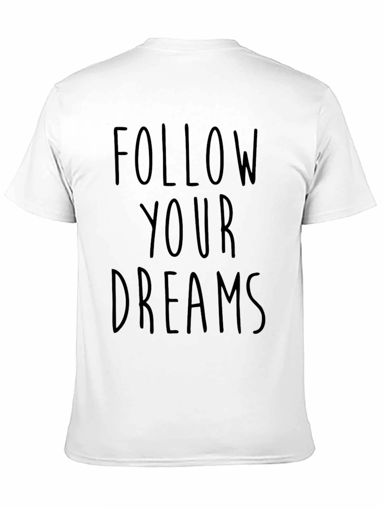 Black Follow Your Dreams Black Graphic Tee view 11