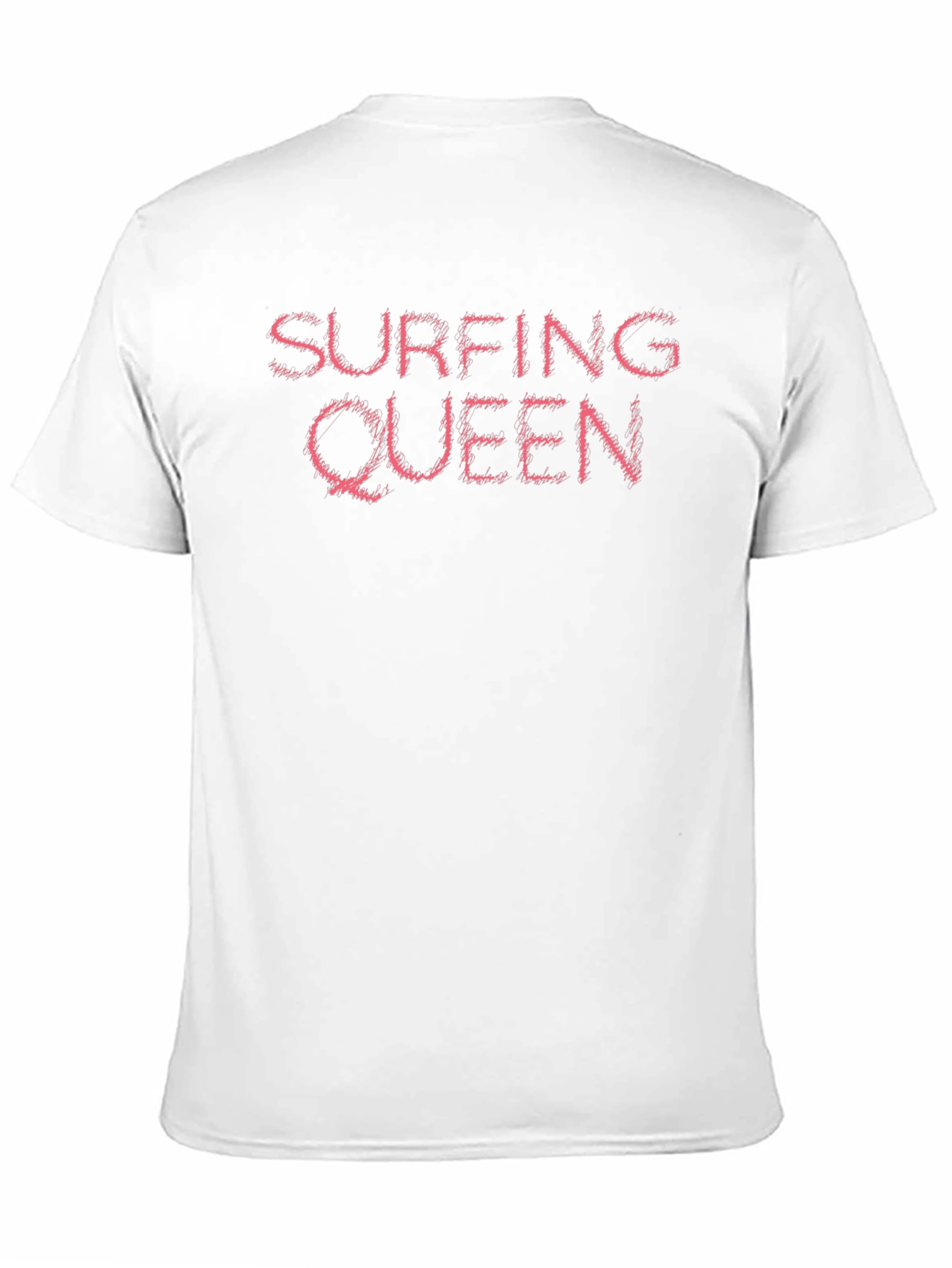 Black Surfing Queen Black T-Shirt view 11
