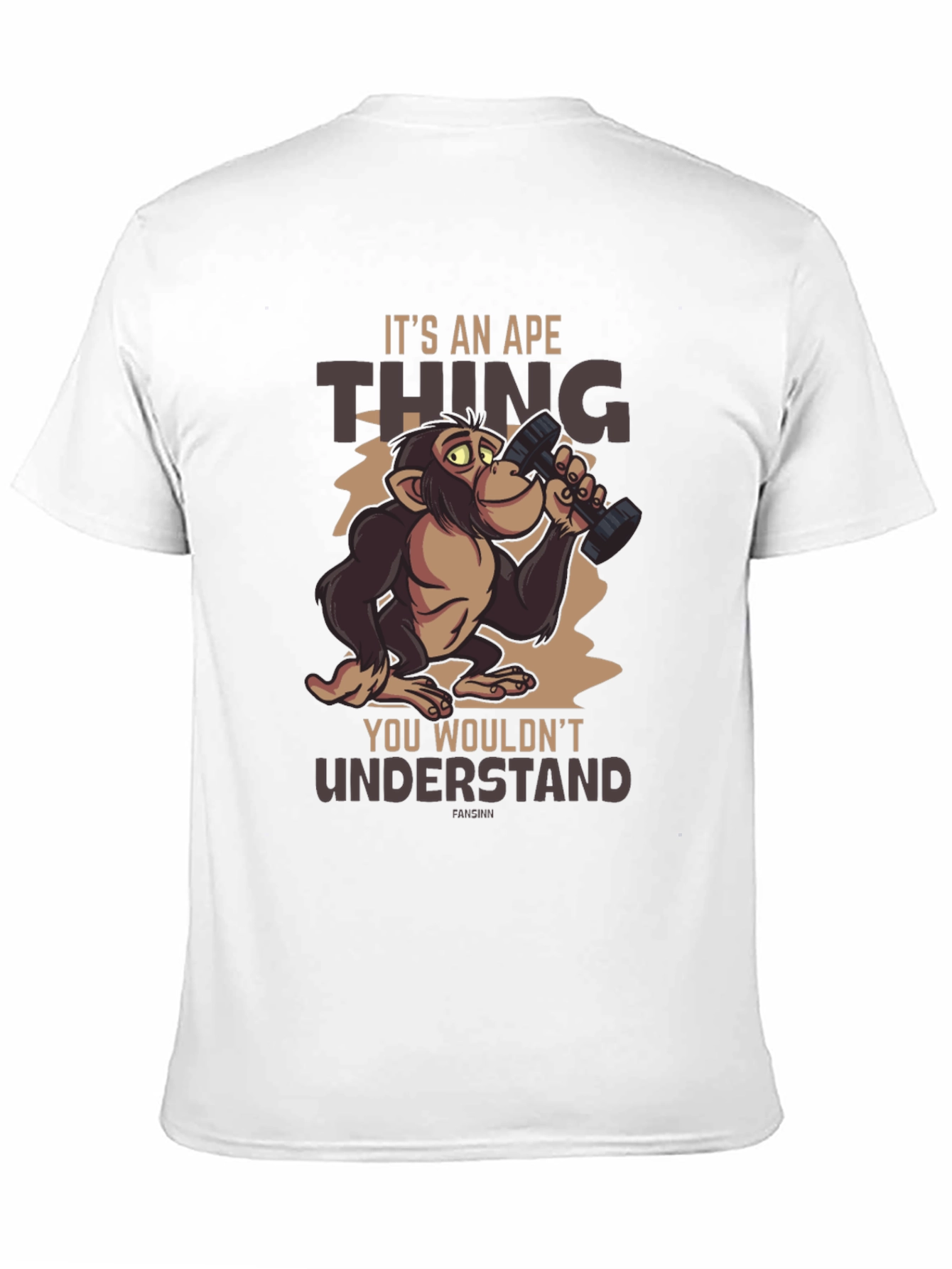 Black It's An Ape Thing T-Shirt view 11