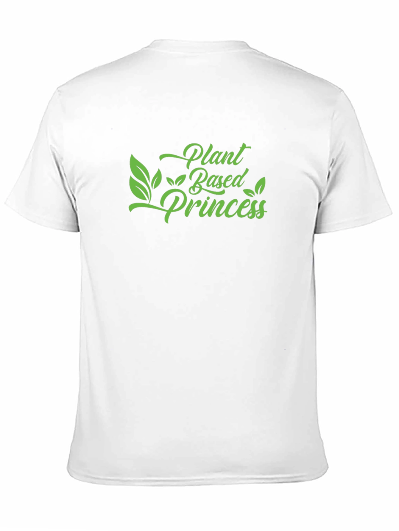 Black Plant Based Princess T-Shirt - Vegan Style view 11