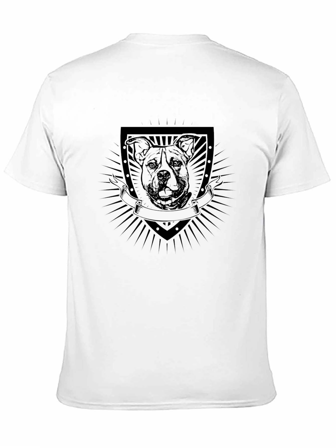 Black Black Dog Shield Graphic Tee view 11
