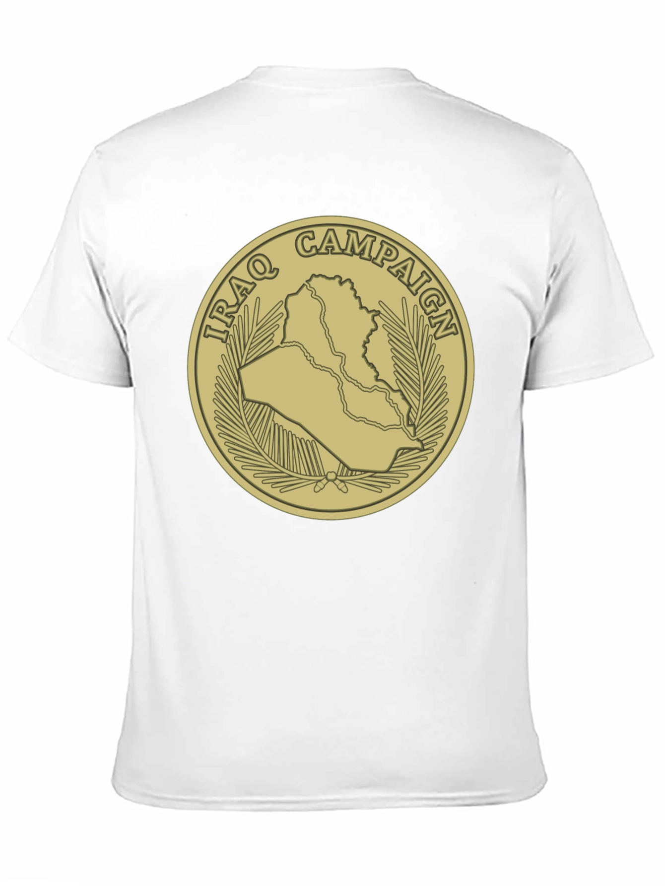 Black Iraq Campaign T-Shirt view 11