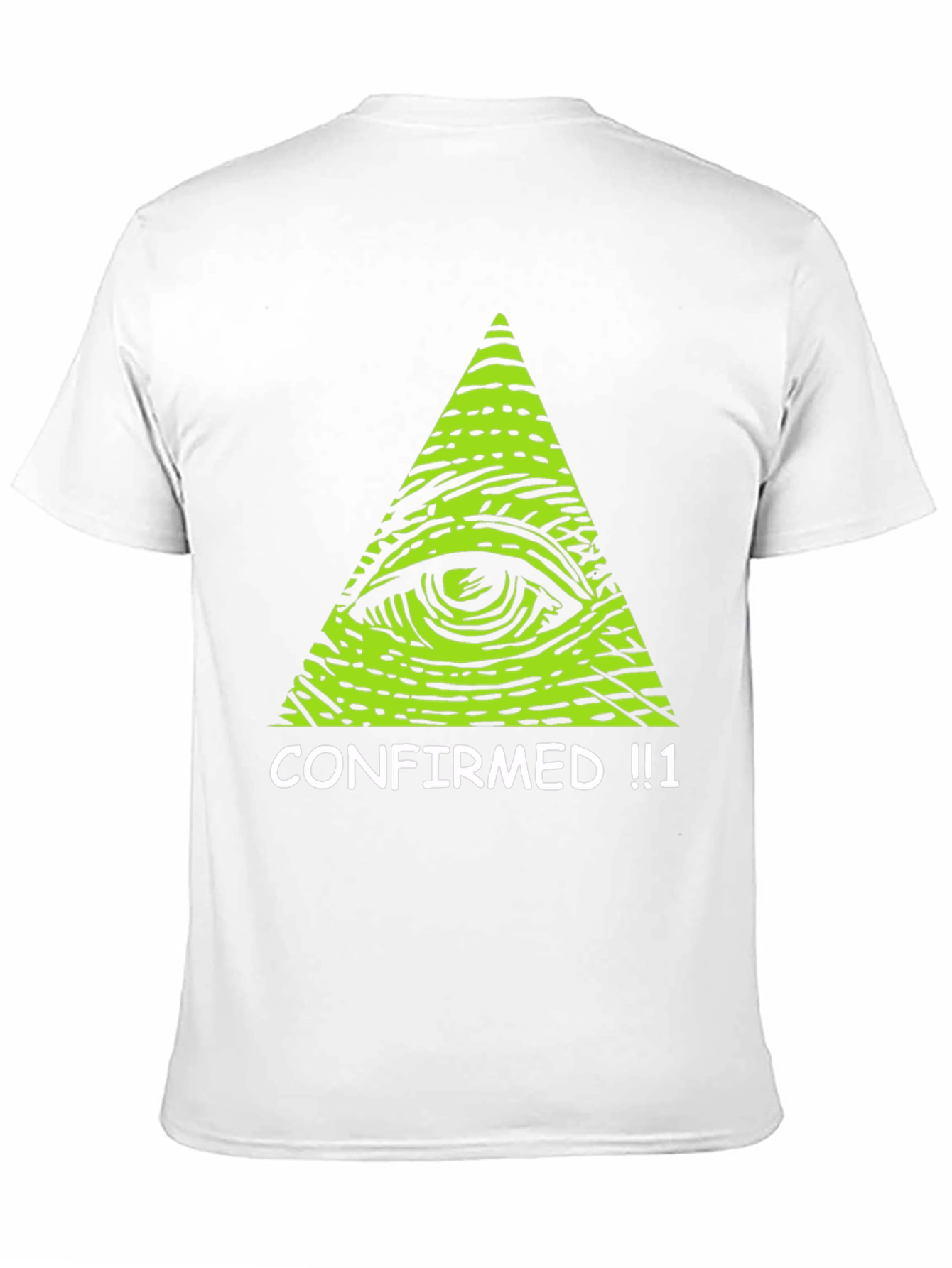 Black Illuminati Eye T-Shirt - Confirmed! Conspiracy Tee view 11