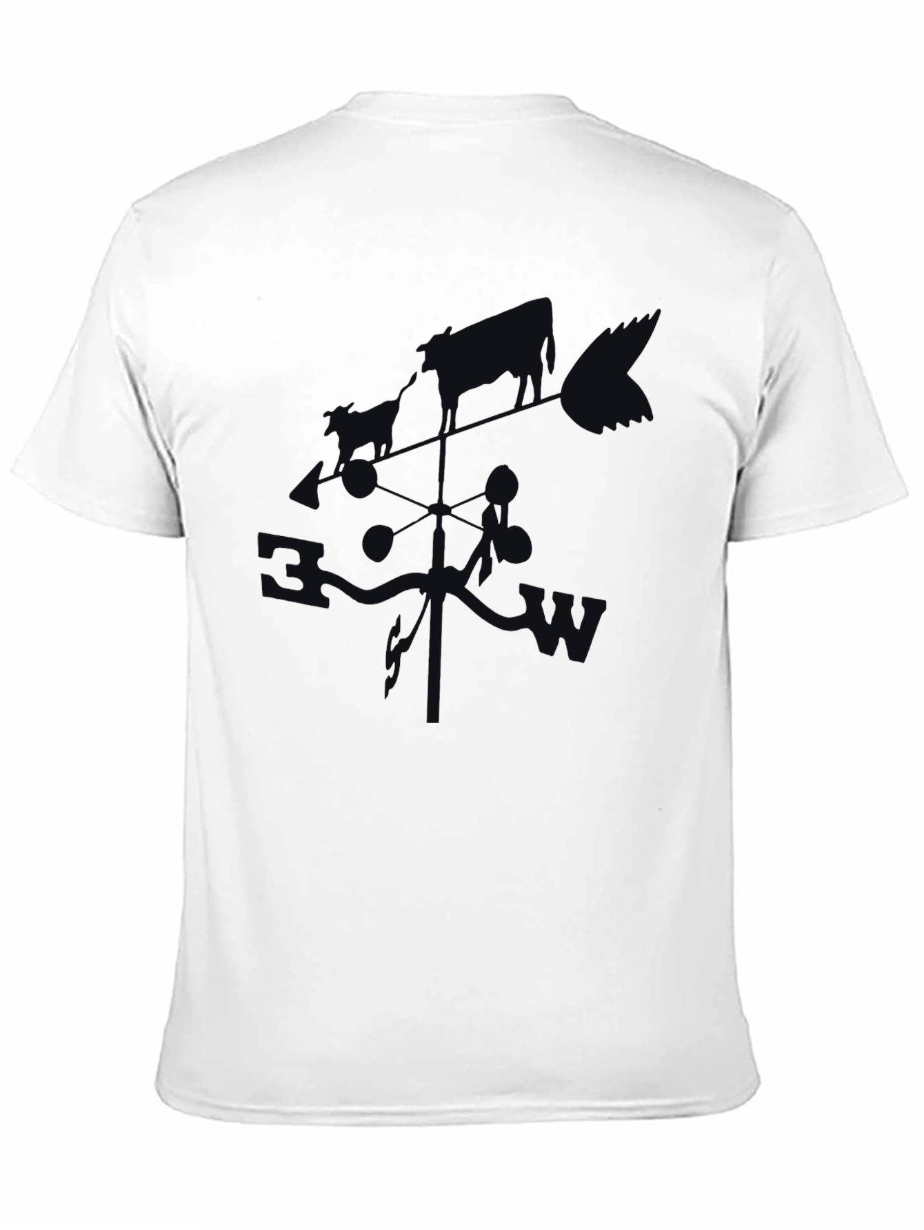 Black Modern Black Graphic Print T-Shirt view 11