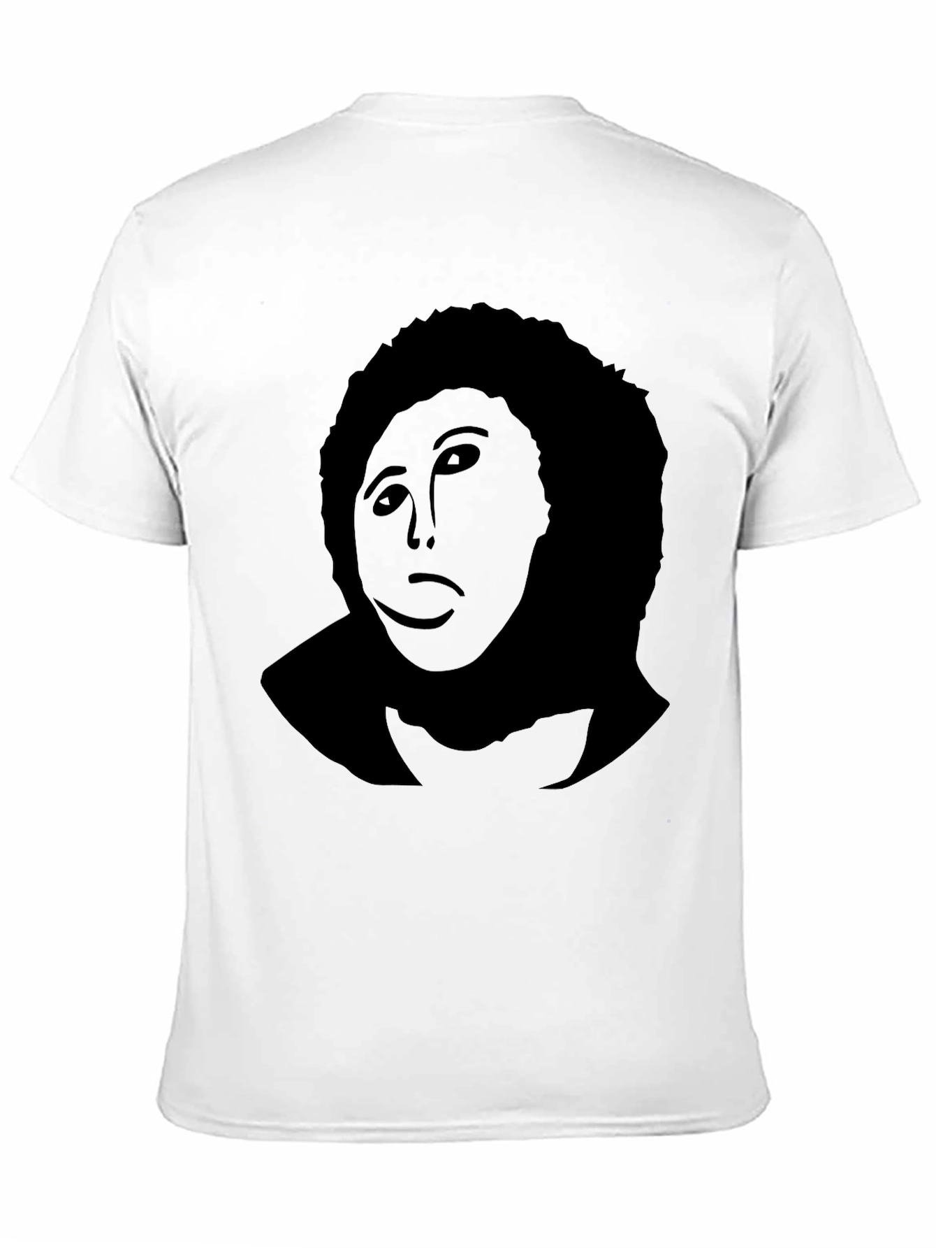 Black Retro Silhouette Black T-Shirt view 11