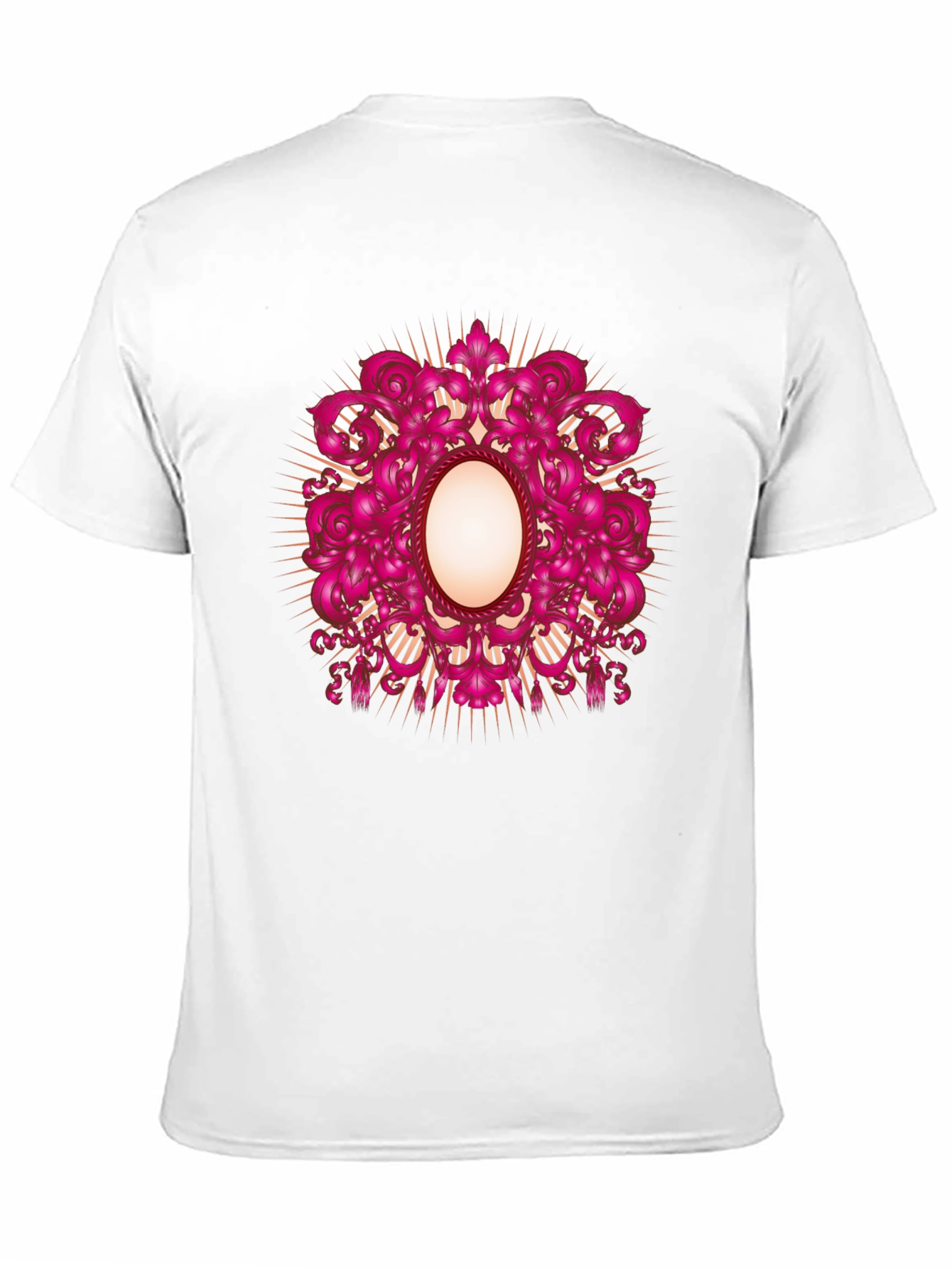 Black Ornate Framed T-Shirt view 11