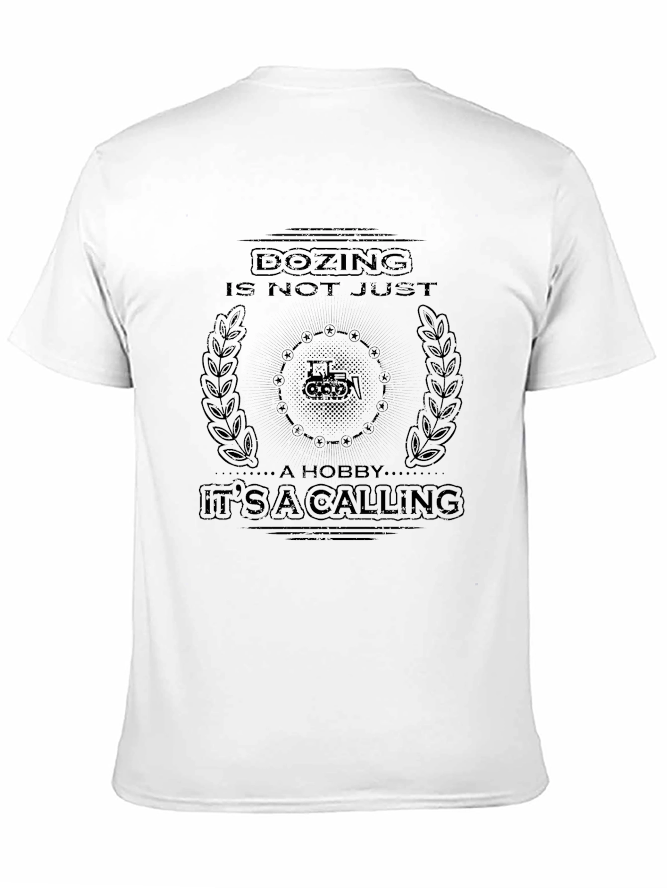 Black Dozing: It's a Calling Black T-Shirt view 11