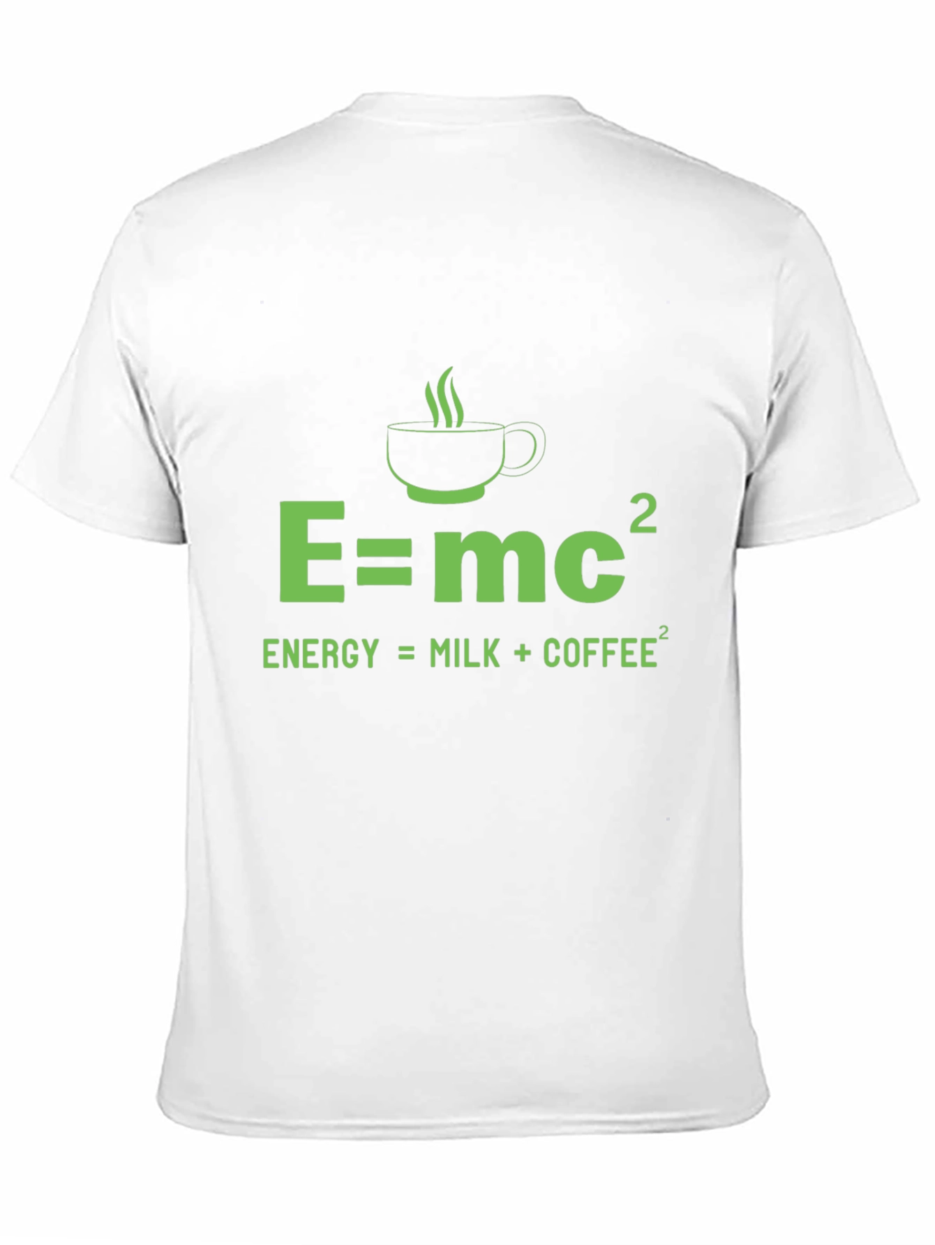 Black Energy = Milk + Coffee² T-Shirt view 11