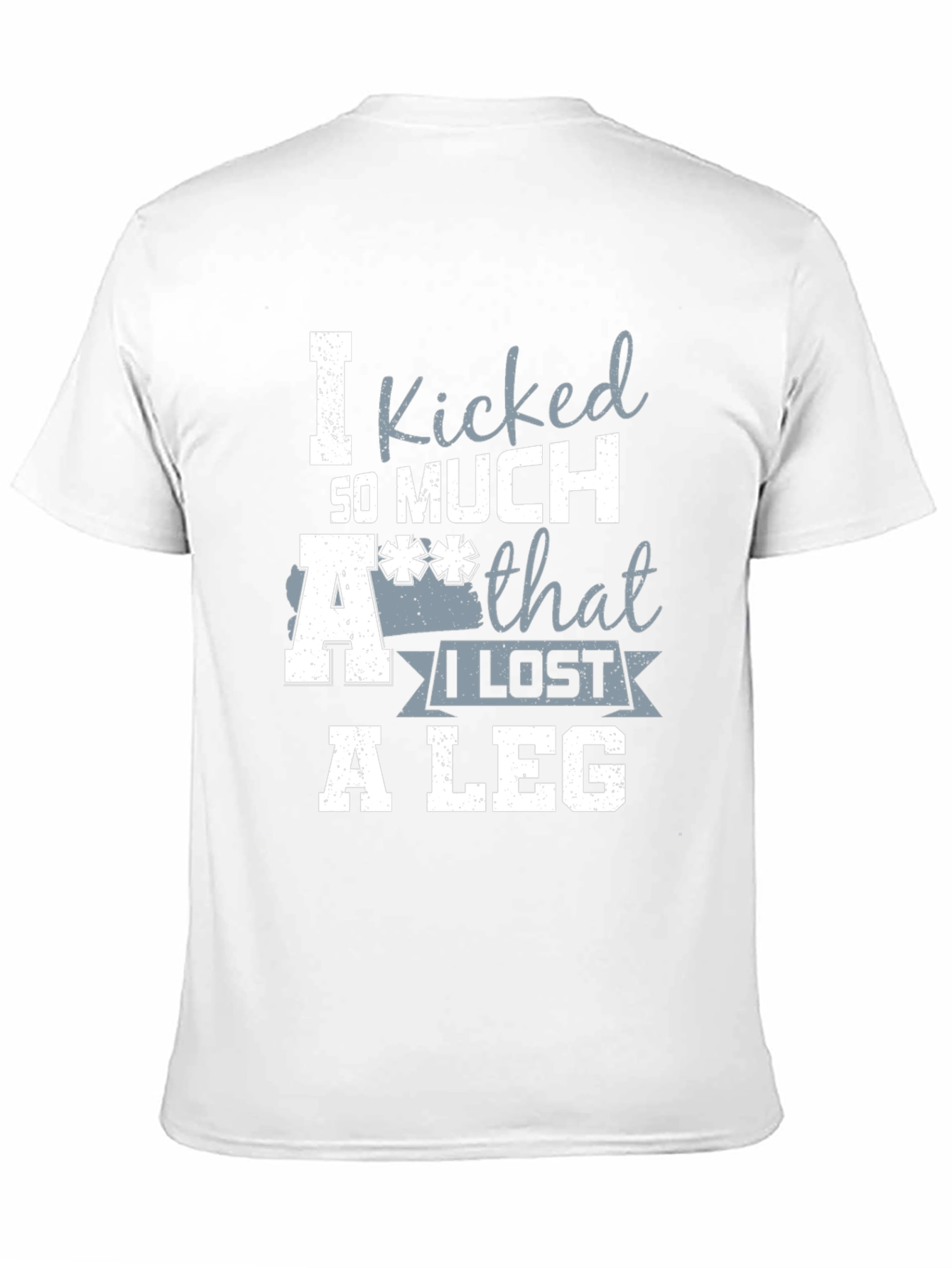 Black I Kicked So Much Ass T-Shirt view 11