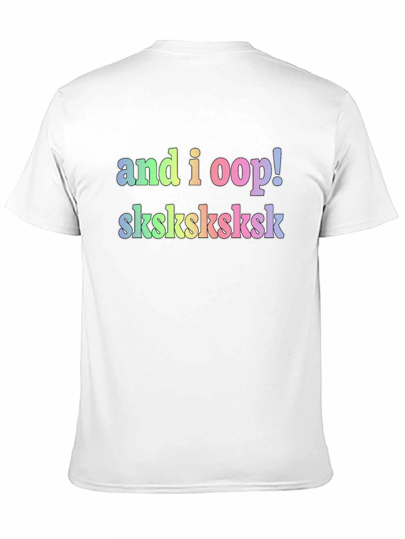 Black Trendy 'And I Oop!' T-Shirt view 11