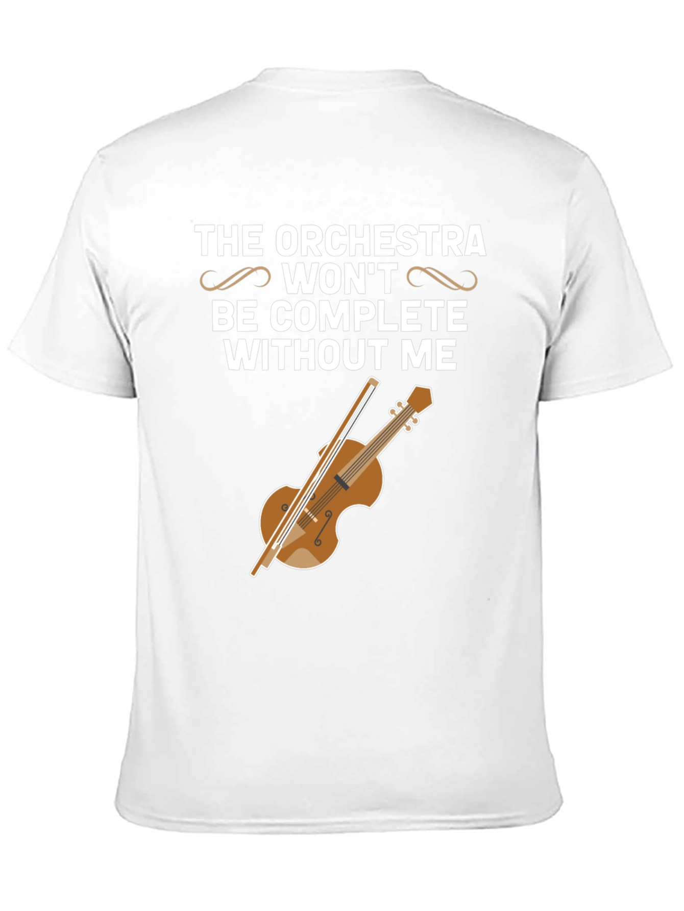 Black Orchestra Violin T-Shirt - Funny Musician Tee view 11