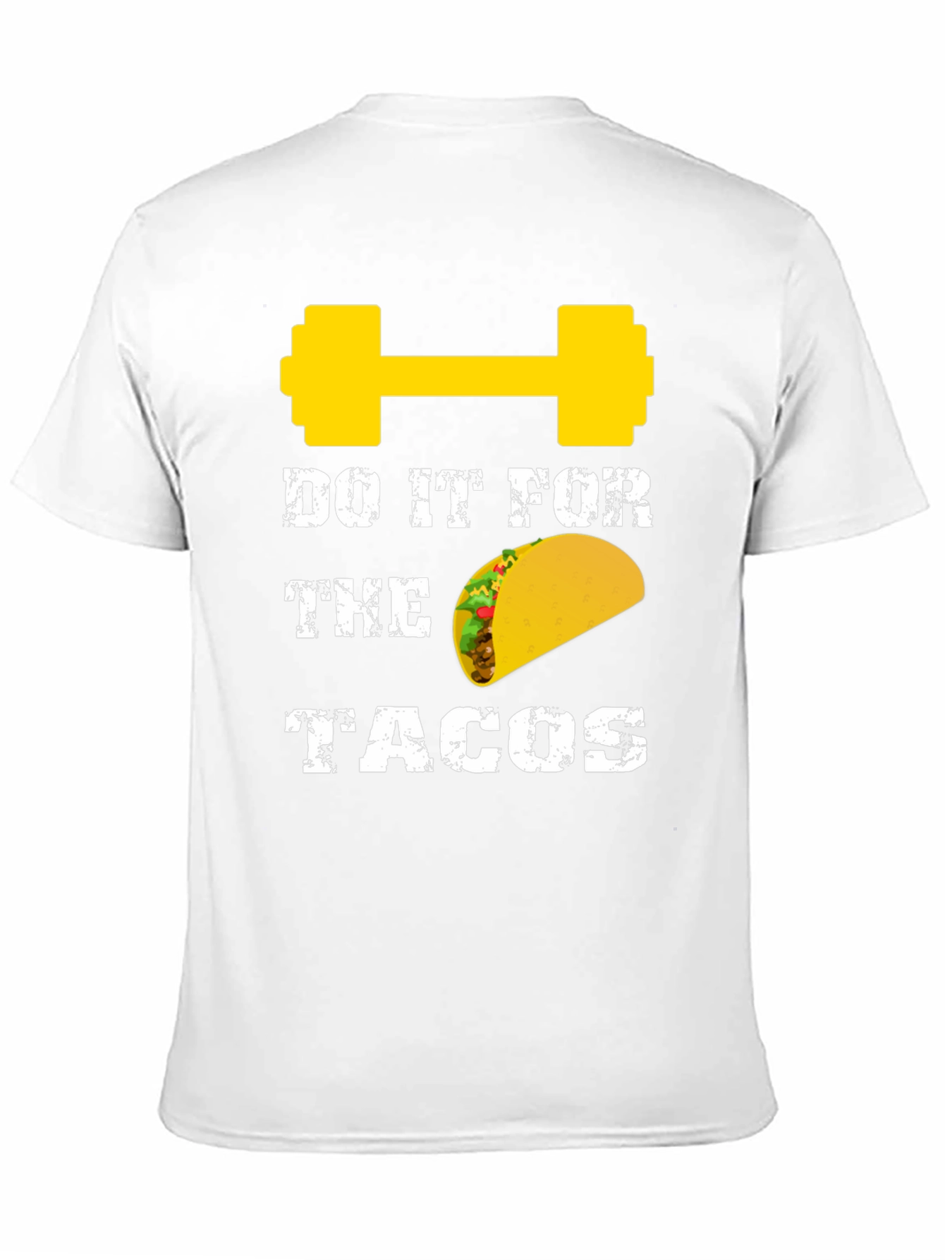 Black Do It For The Tacos Gym T-Shirt view 11