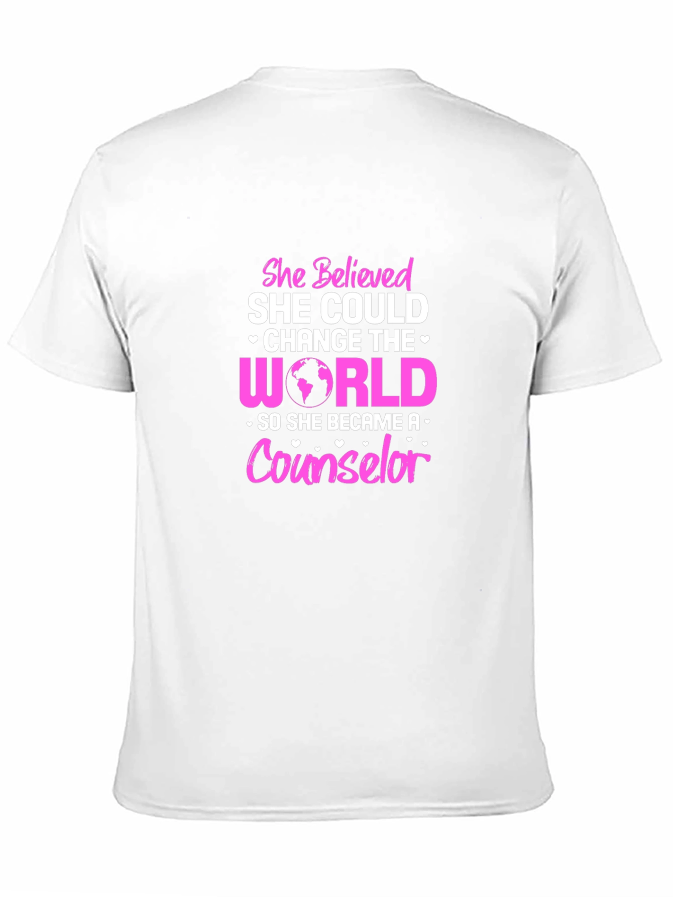 Black Counselor World Changer Graphic T-Shirt view 11