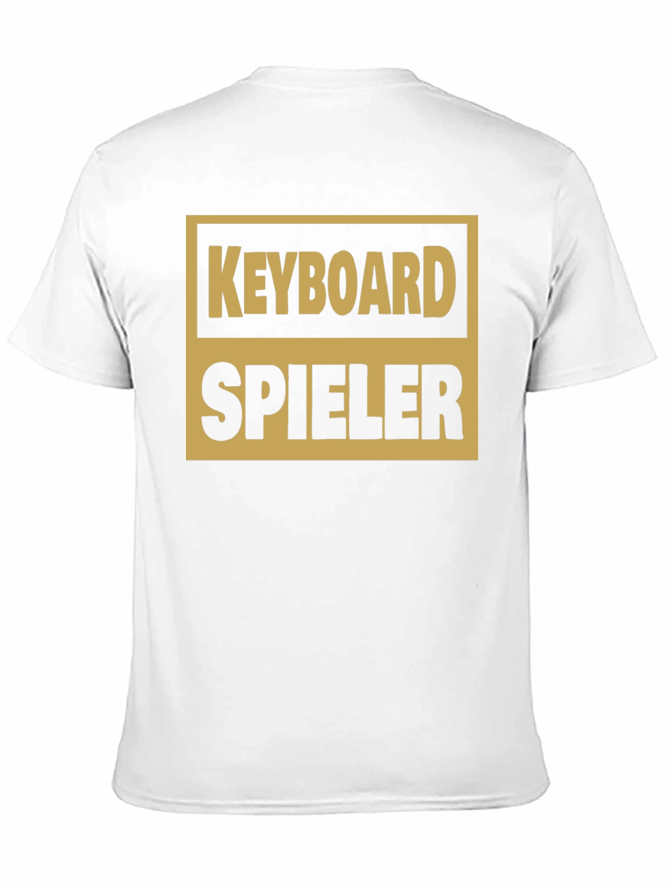 Black Keyboard Spieler T-Shirt Musician Novelty Top view 11