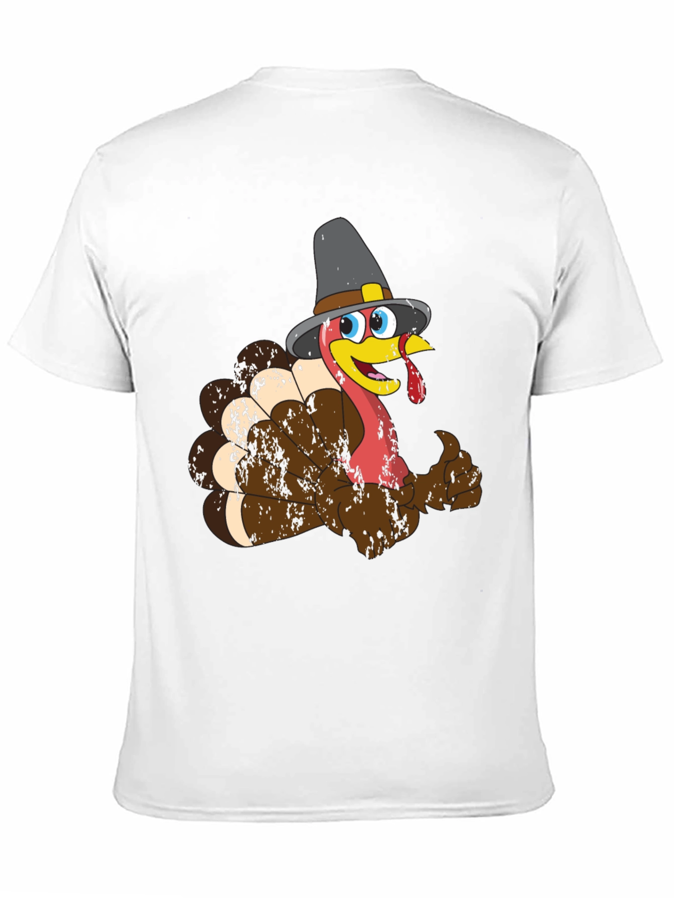 Thanksgiving Turkey Pilgrim T-Shirt - 11