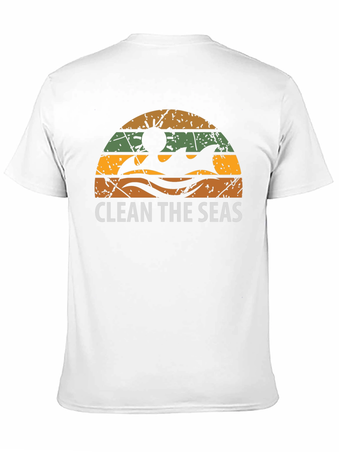 Black Clean the Seas Graphic Tee - Black view 11
