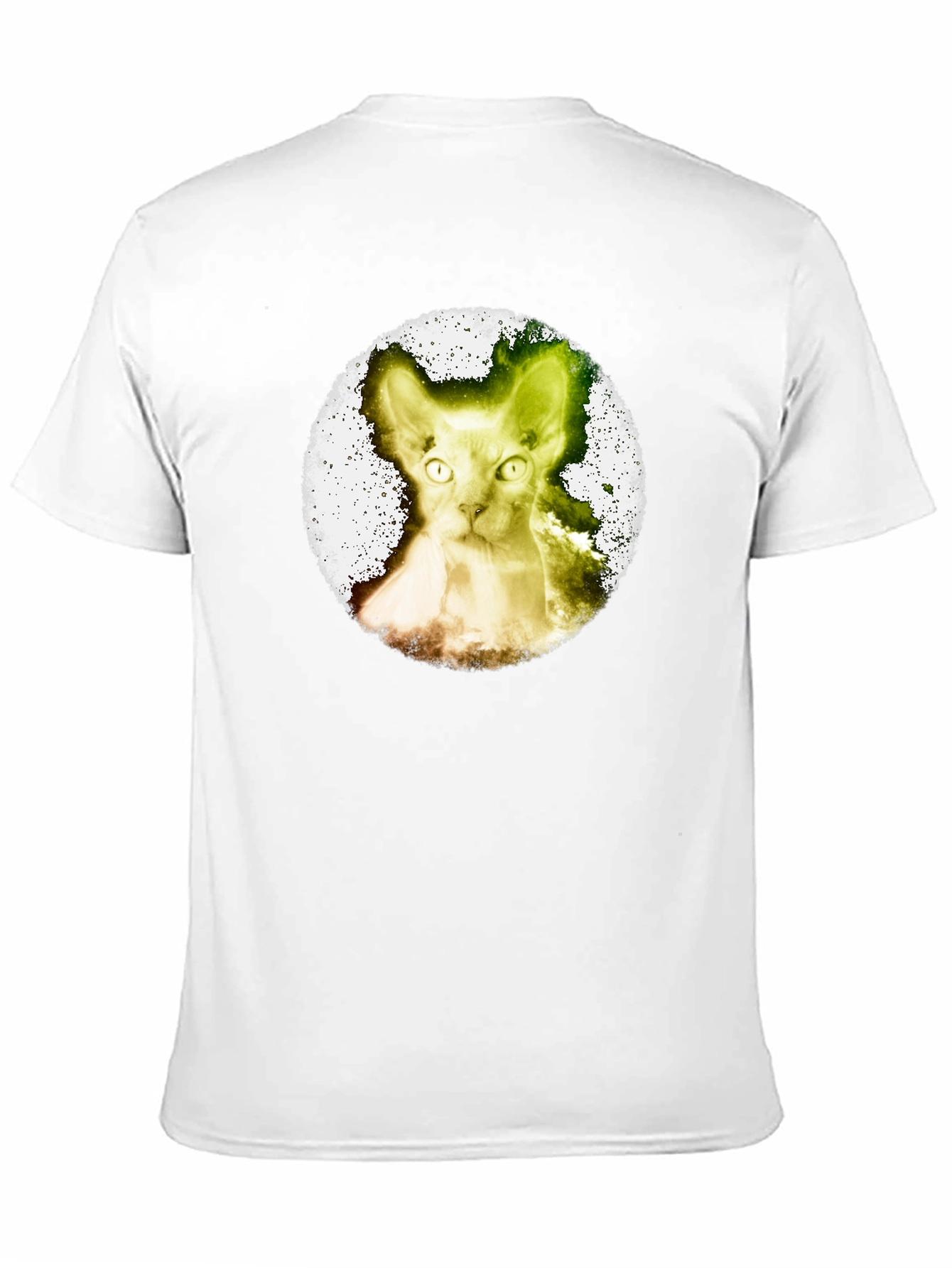 Black Sphynx Cat Graphic T-Shirt - Unique Design view 11