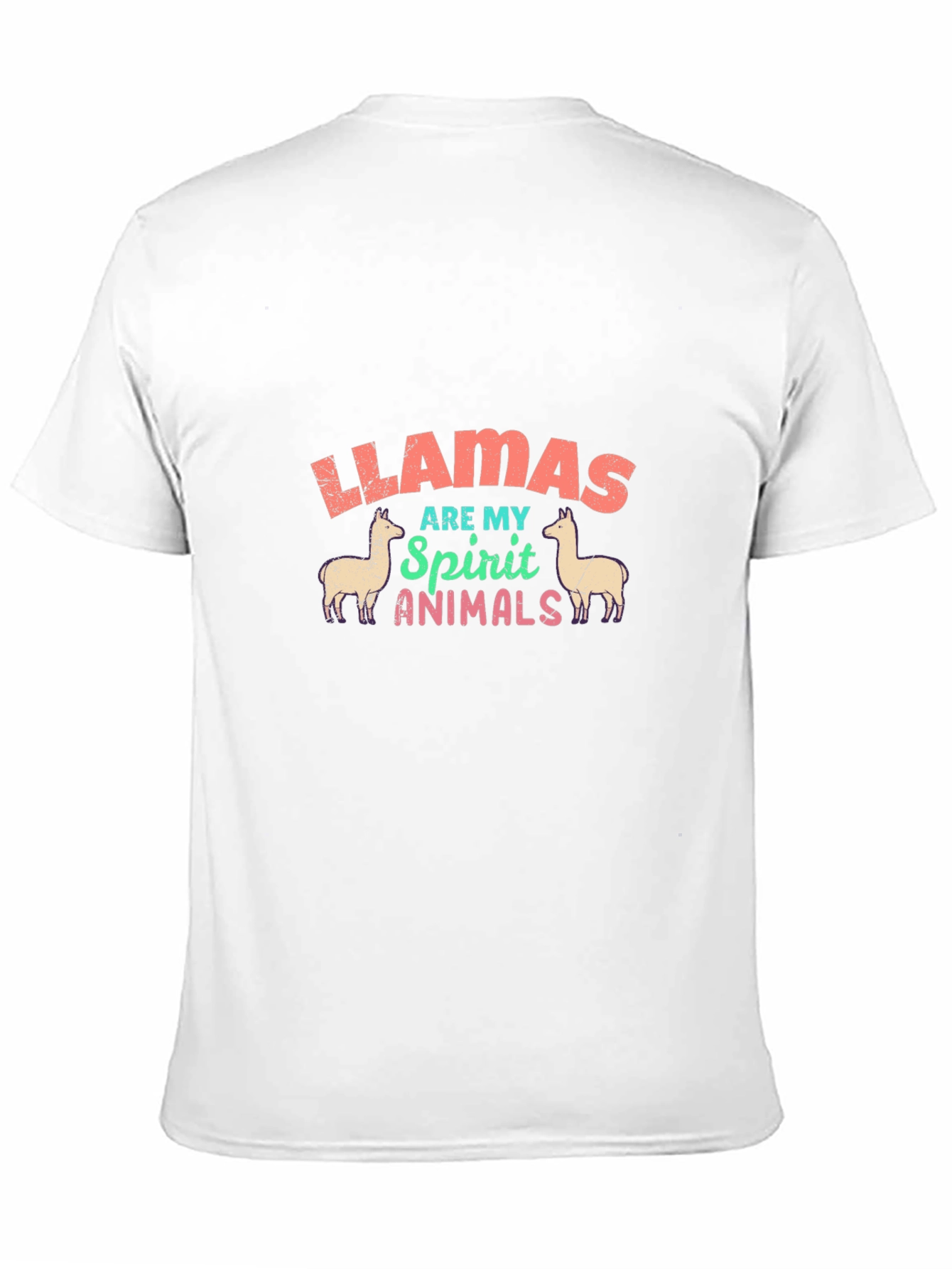 Llamas Are My Spirit Animals T-Shirt - 11