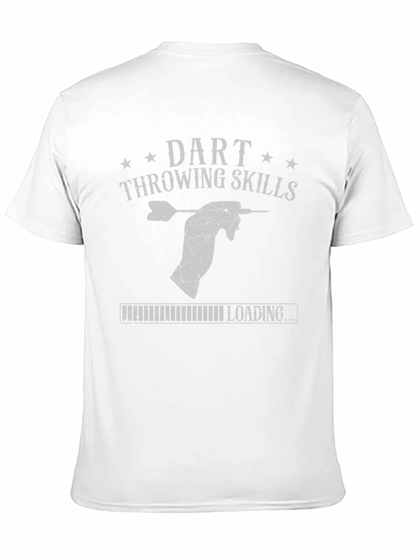 Black Dart Throwing Skills Loading T-Shirt view 11