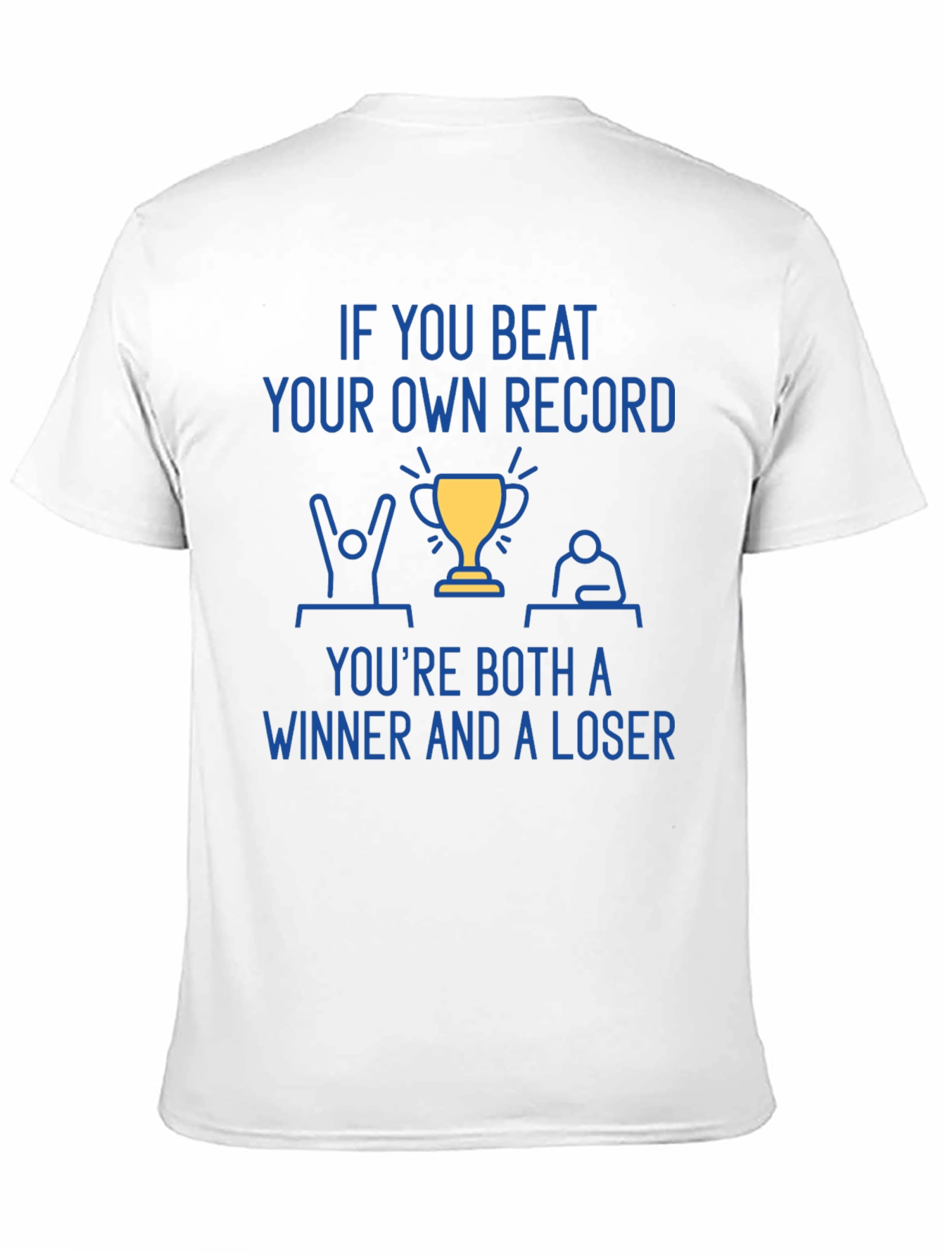 Black Winner & Loser T-Shirt - Motivational Tee view 11