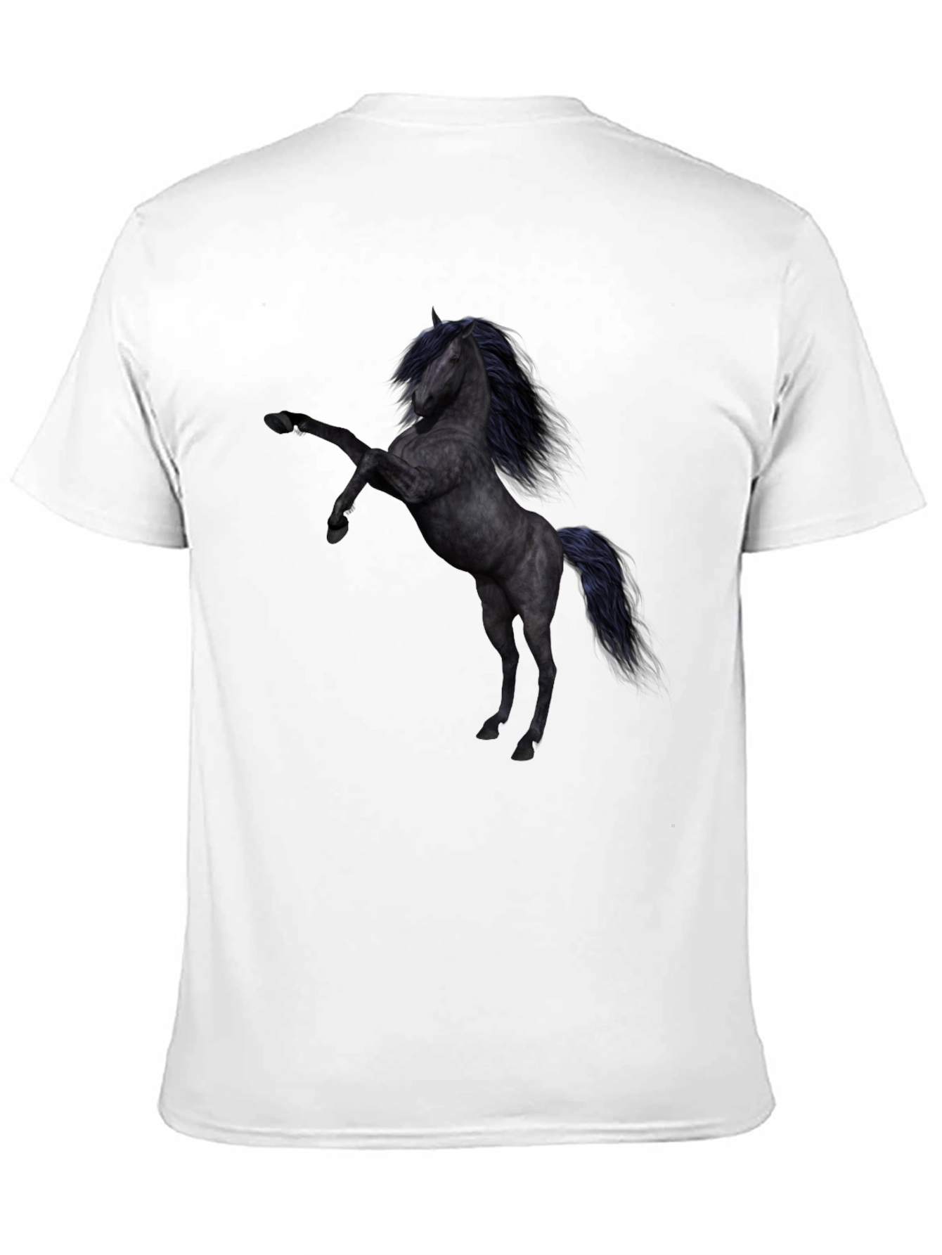 Black Horse Graphic T-Shirt view 11