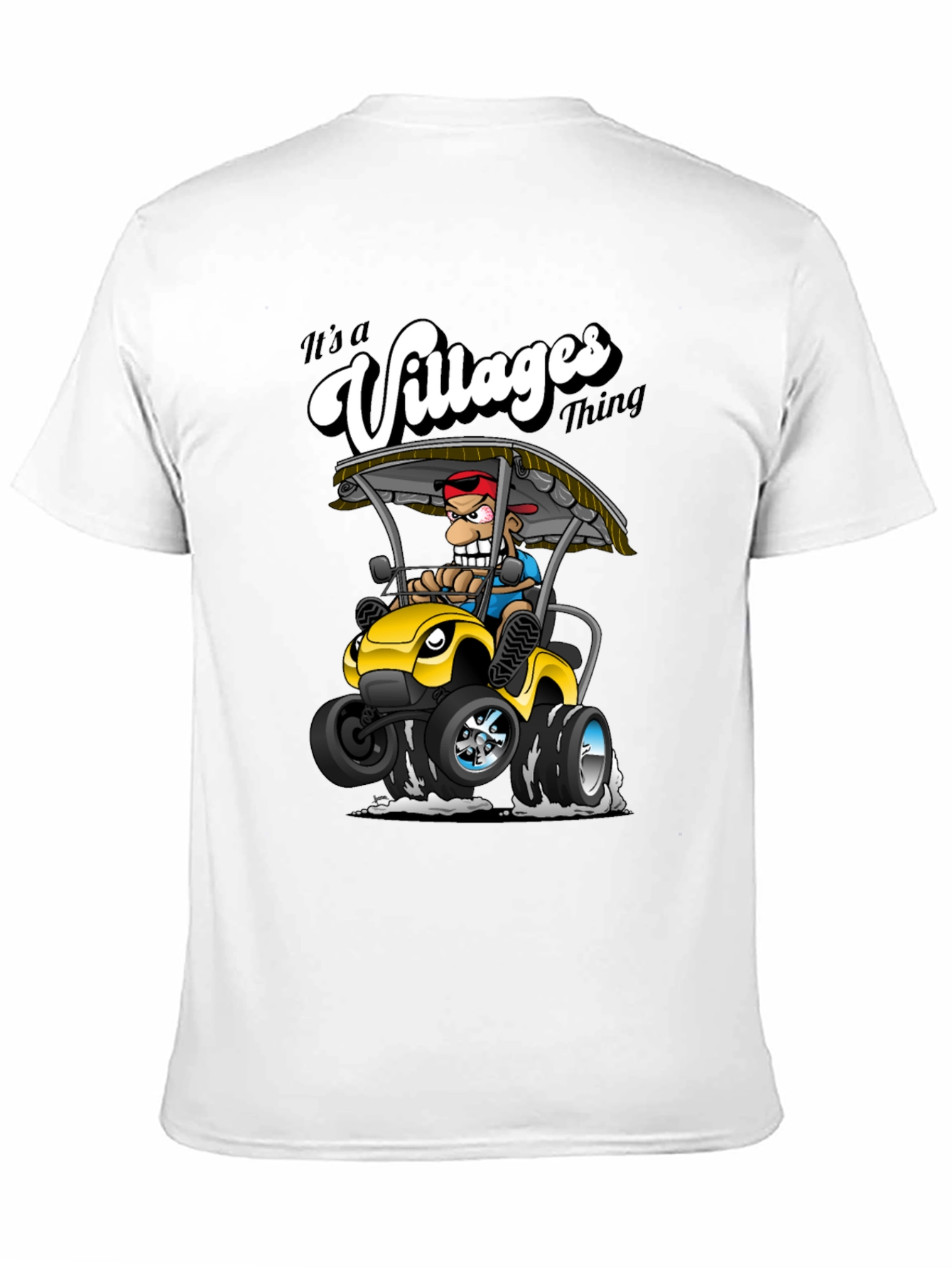 Black It's a Villages Thing Black T-Shirt view 11