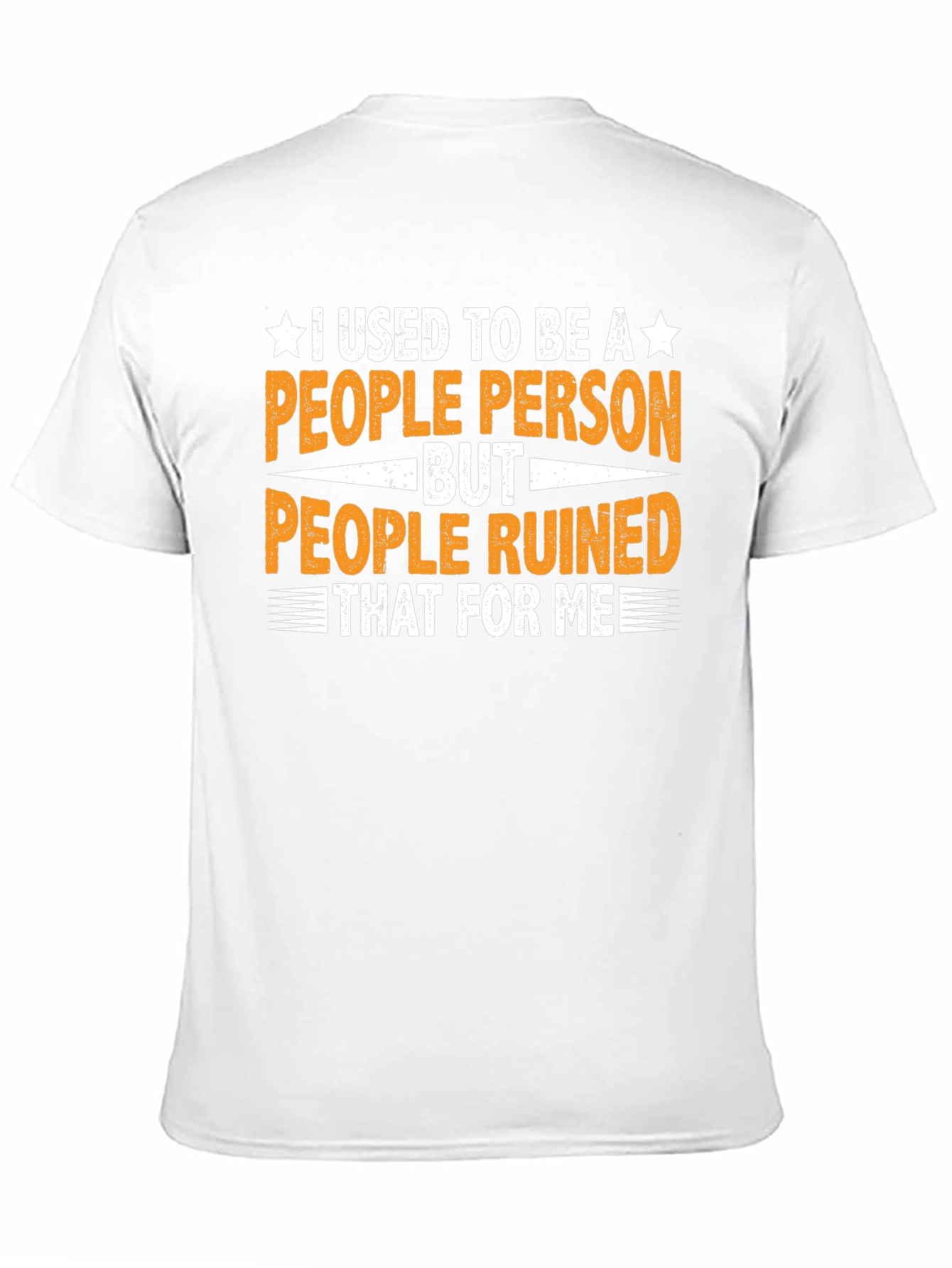 Black Funny People Person T-Shirt view 11